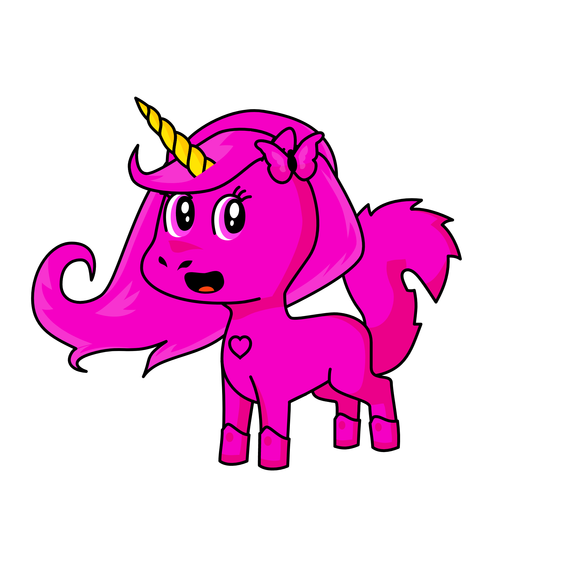 Kayla, the unicorn