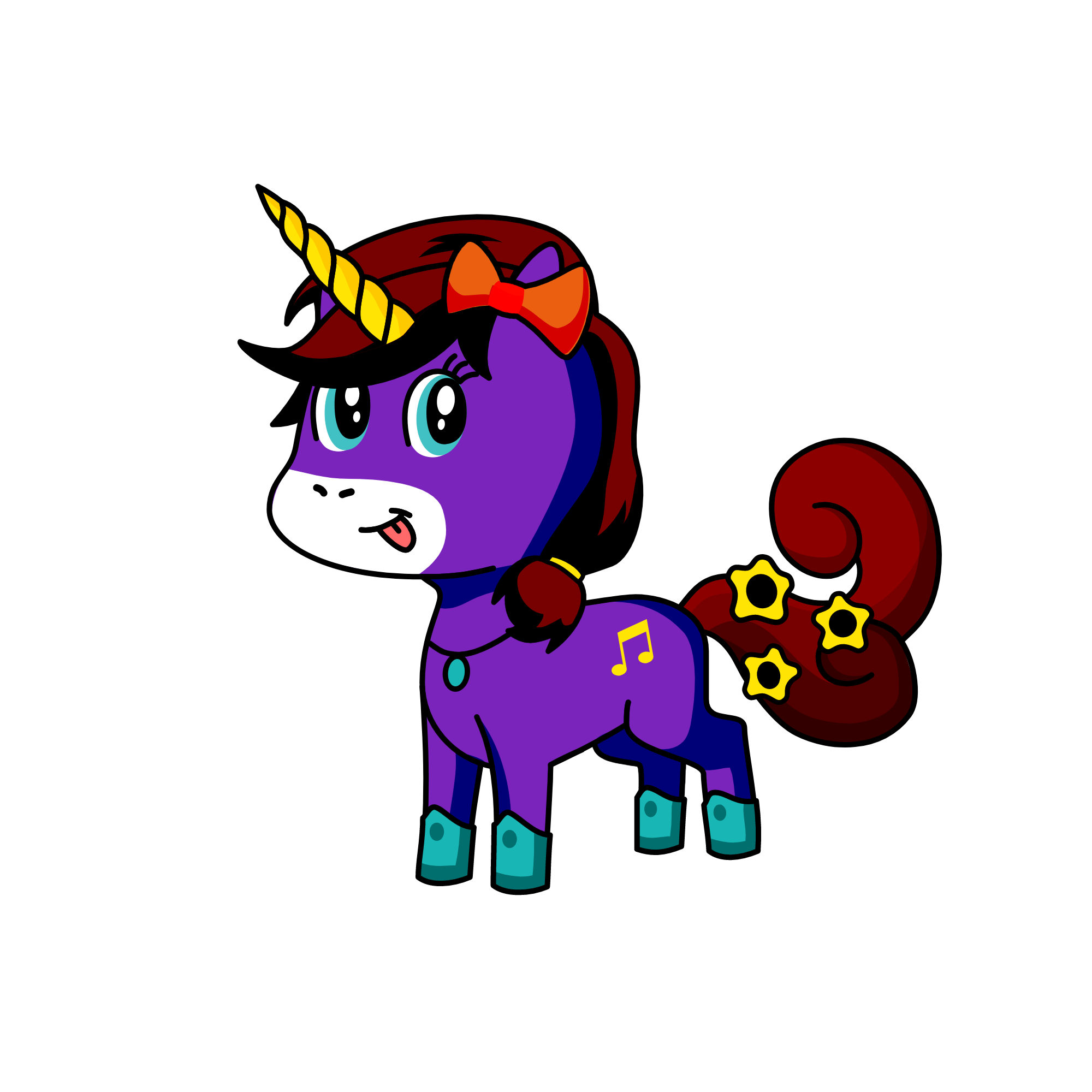 Me as a unicorn, the unicorn