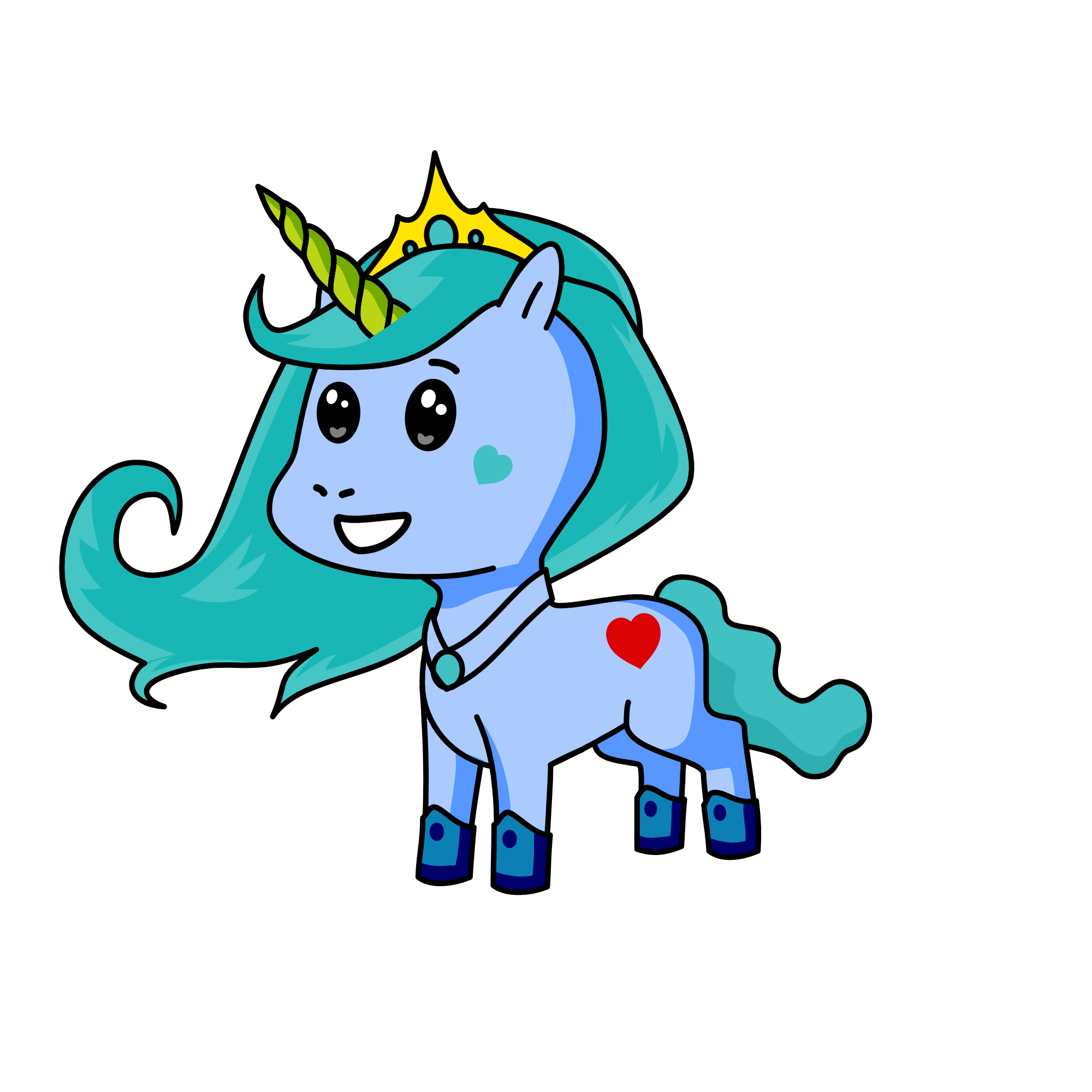 Coralina, the unicorn