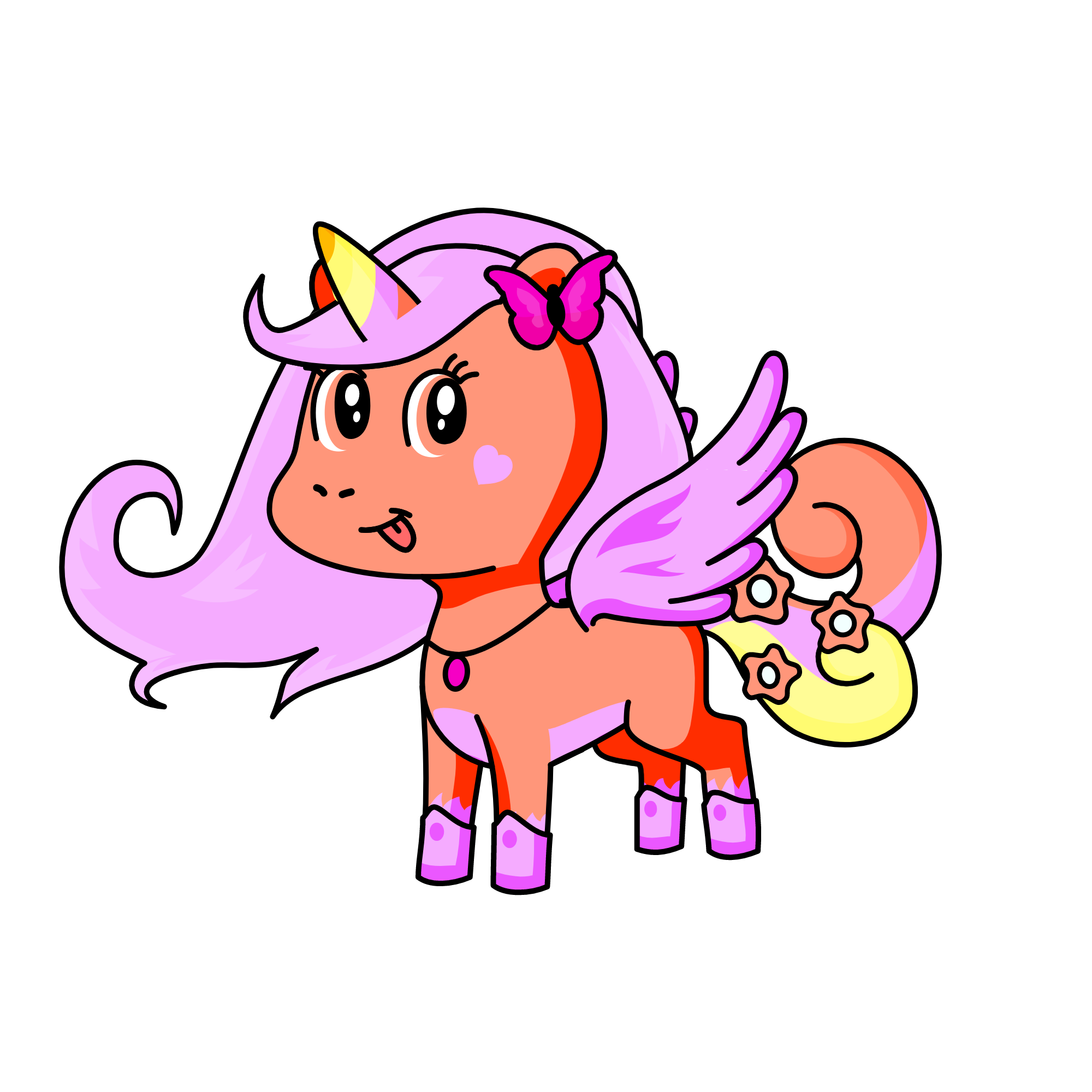 Lemonade, the unicorn