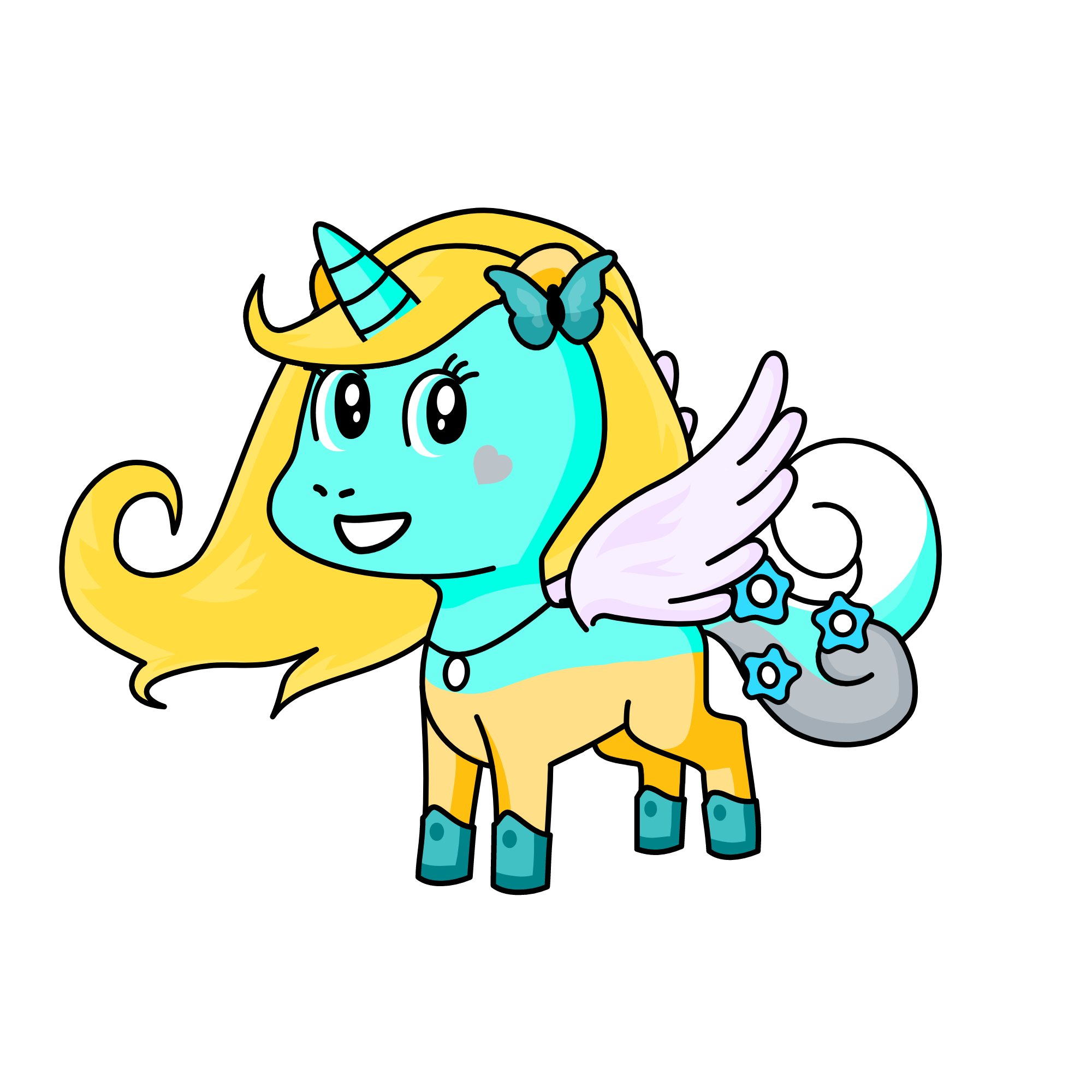 Angel, the unicorn