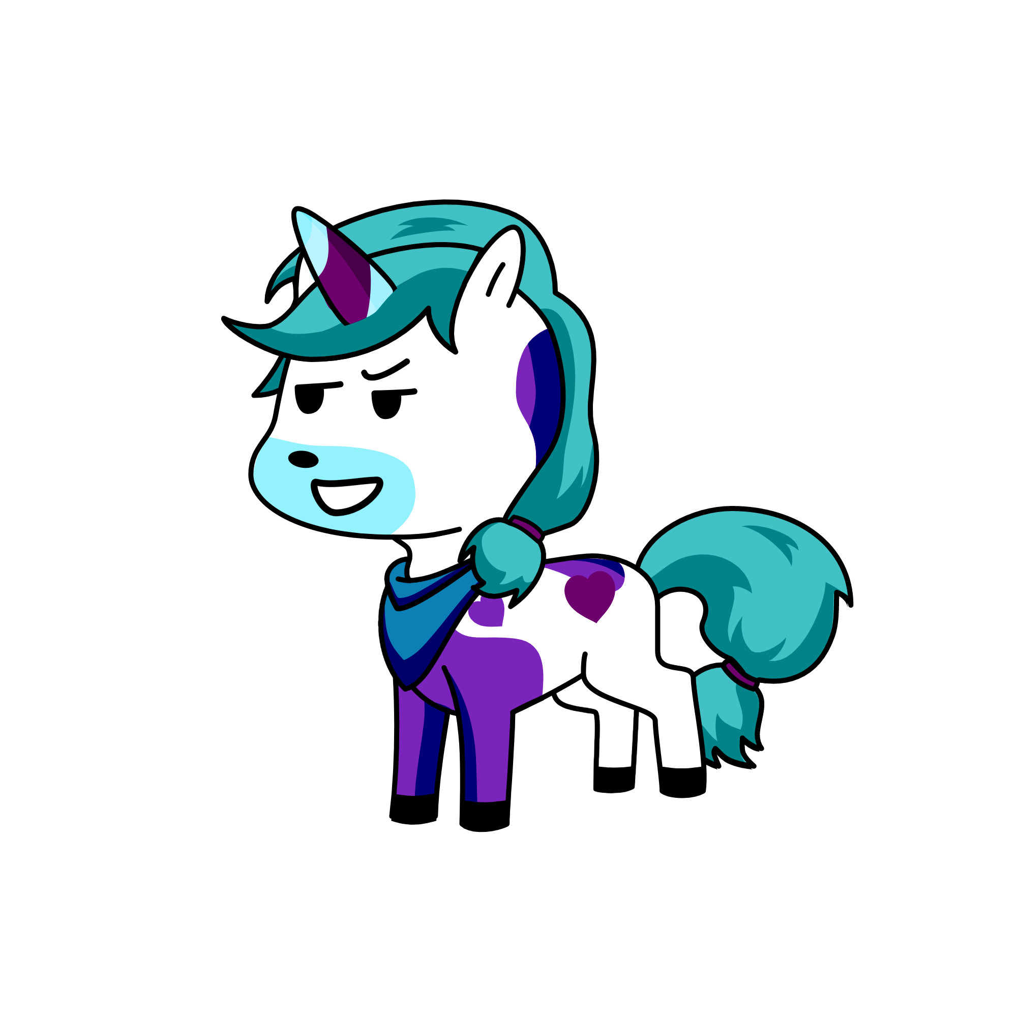 WinterMist, the unicorn