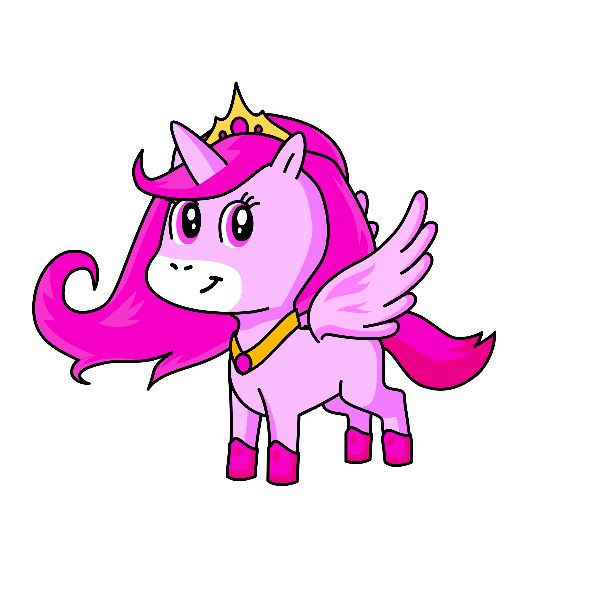 Sparklepink123, the unicorn