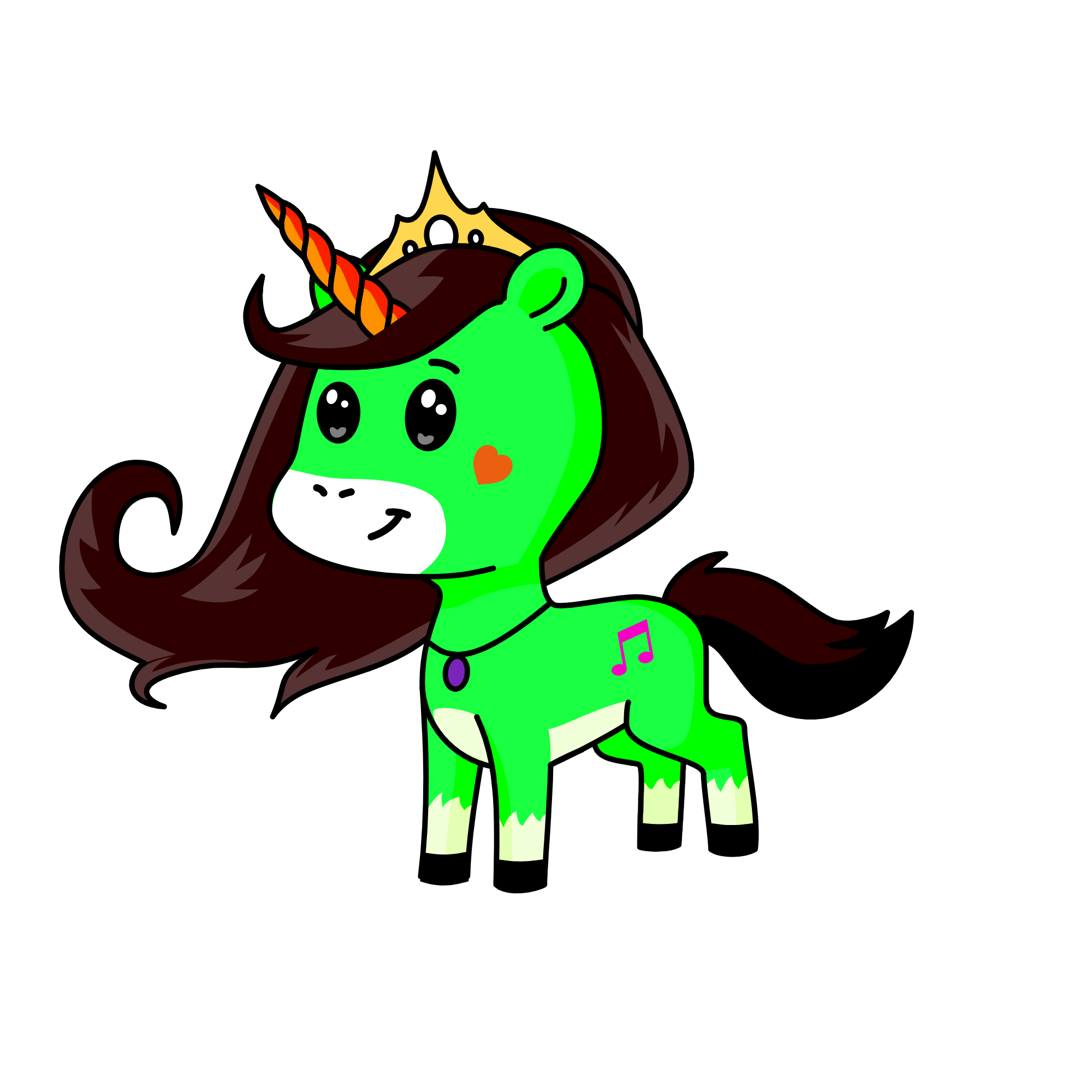 Sparky , the unicorn