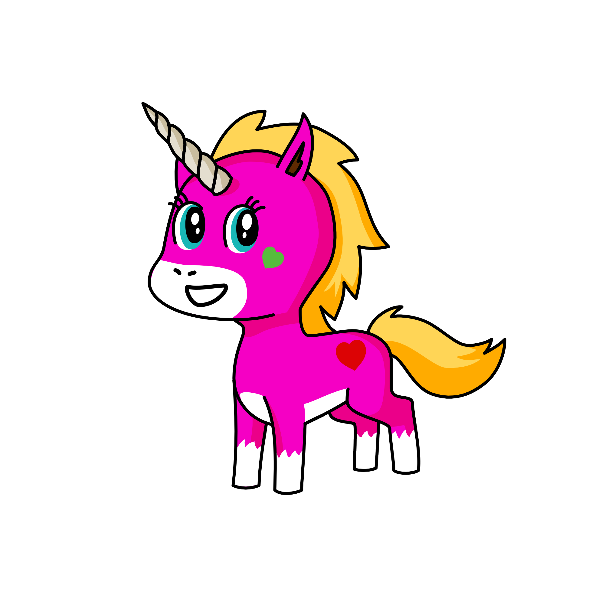 Biny, the unicorn