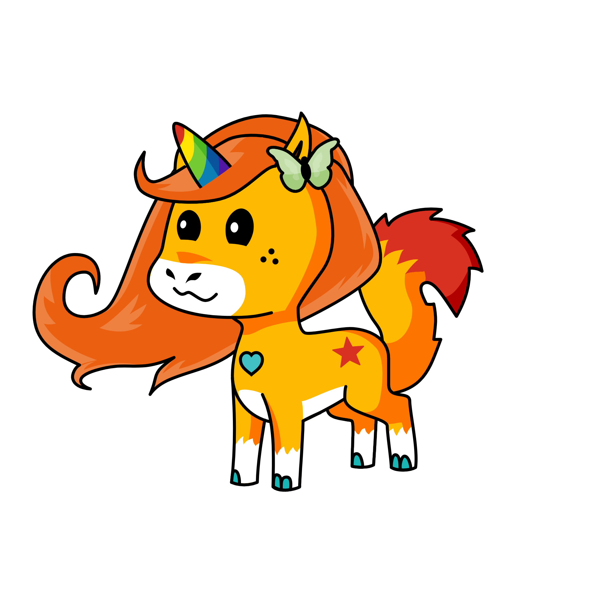 Lovely, the unicorn