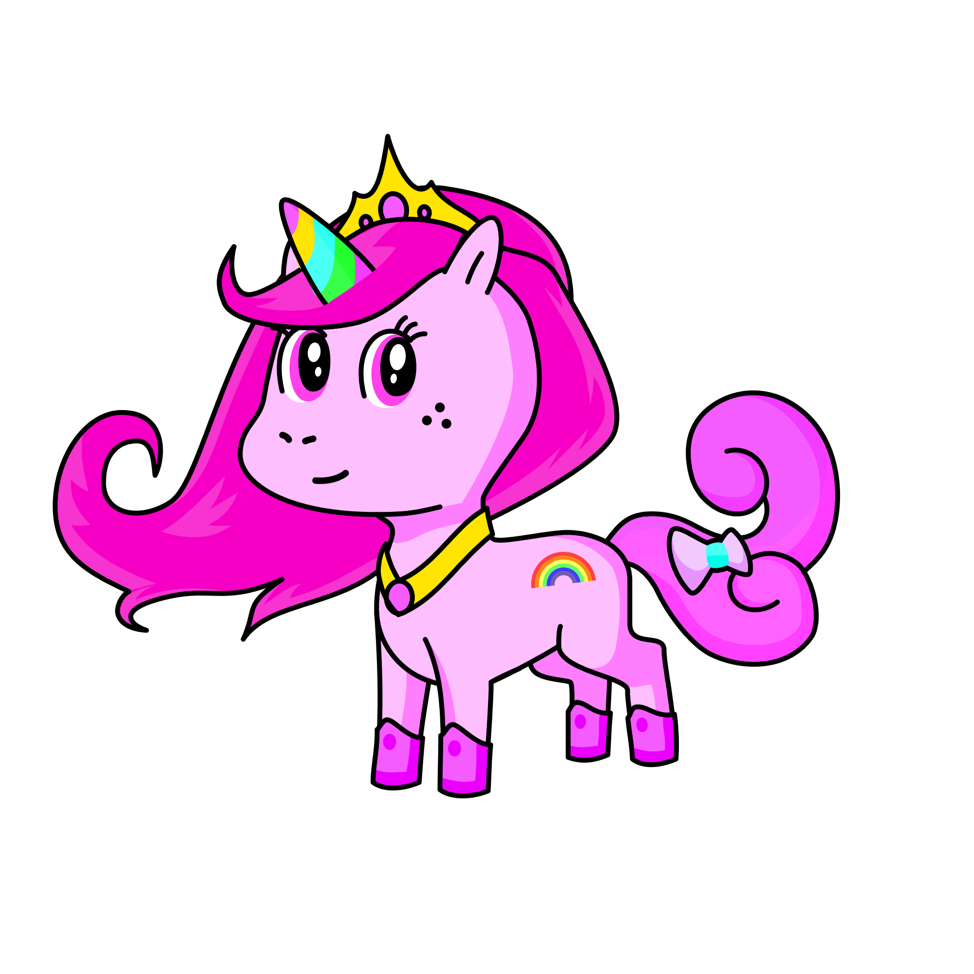 Princess pinky, the unicorn