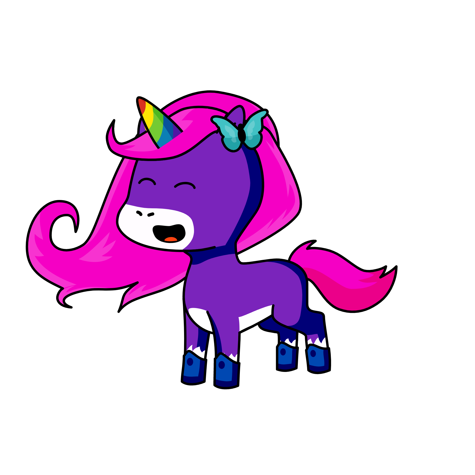Luna, the unicorn