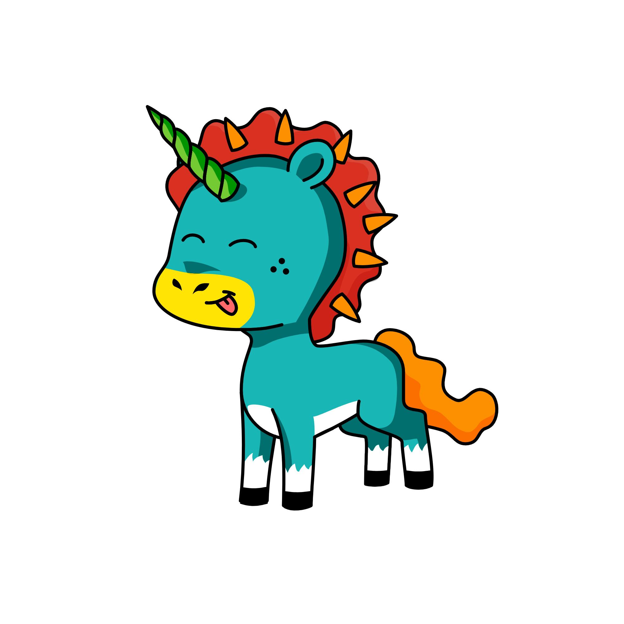 LESLIE , the unicorn