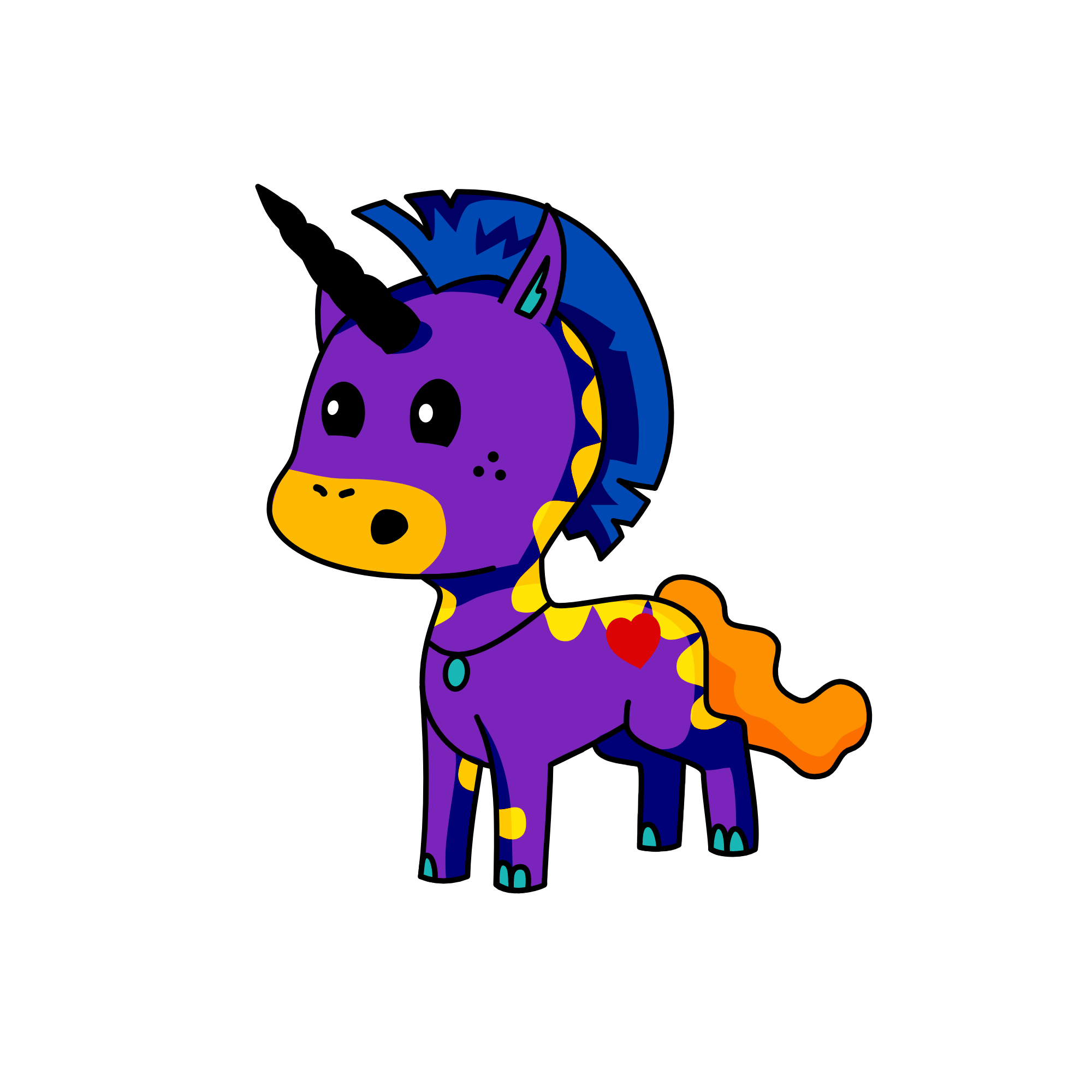Mommy, the unicorn