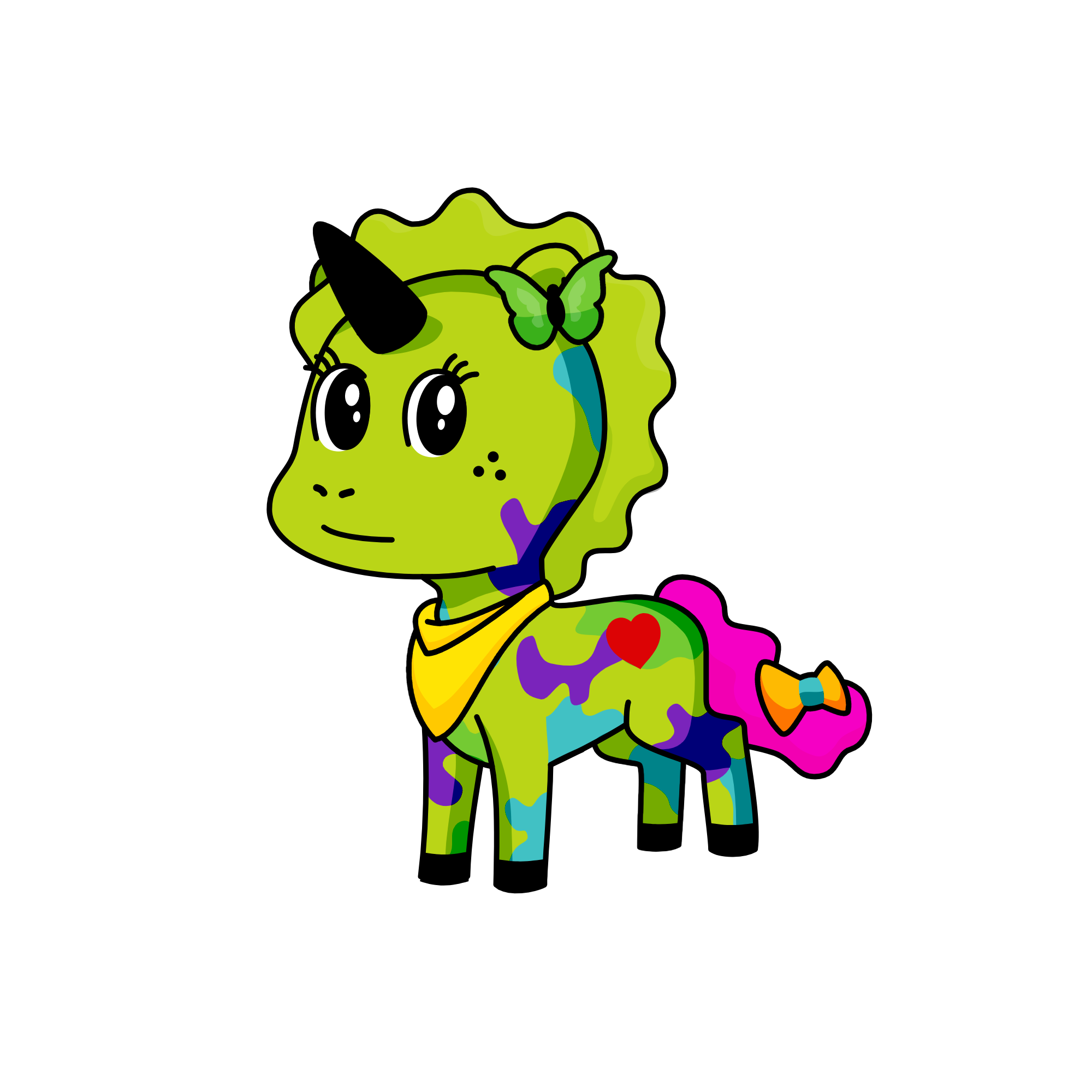 Ivy, the unicorn