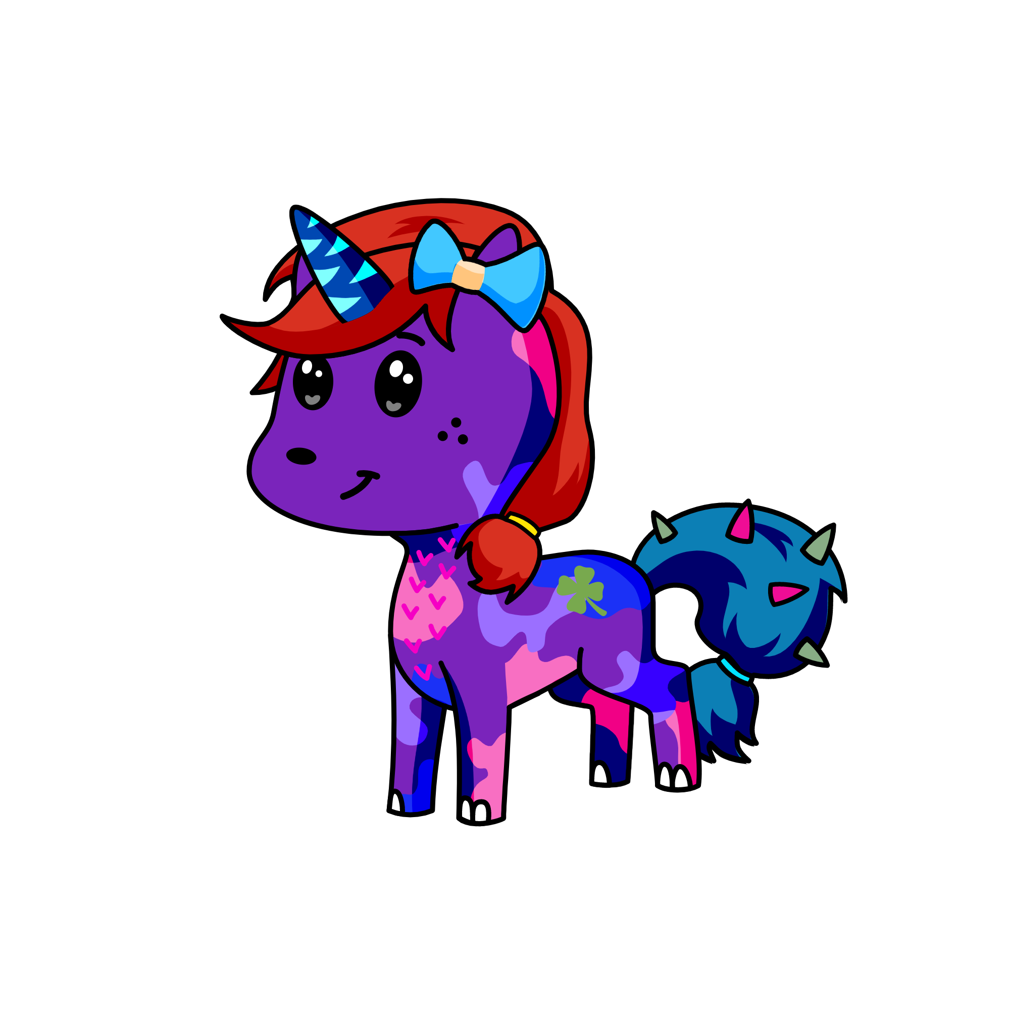 KHUSHI, the unicorn