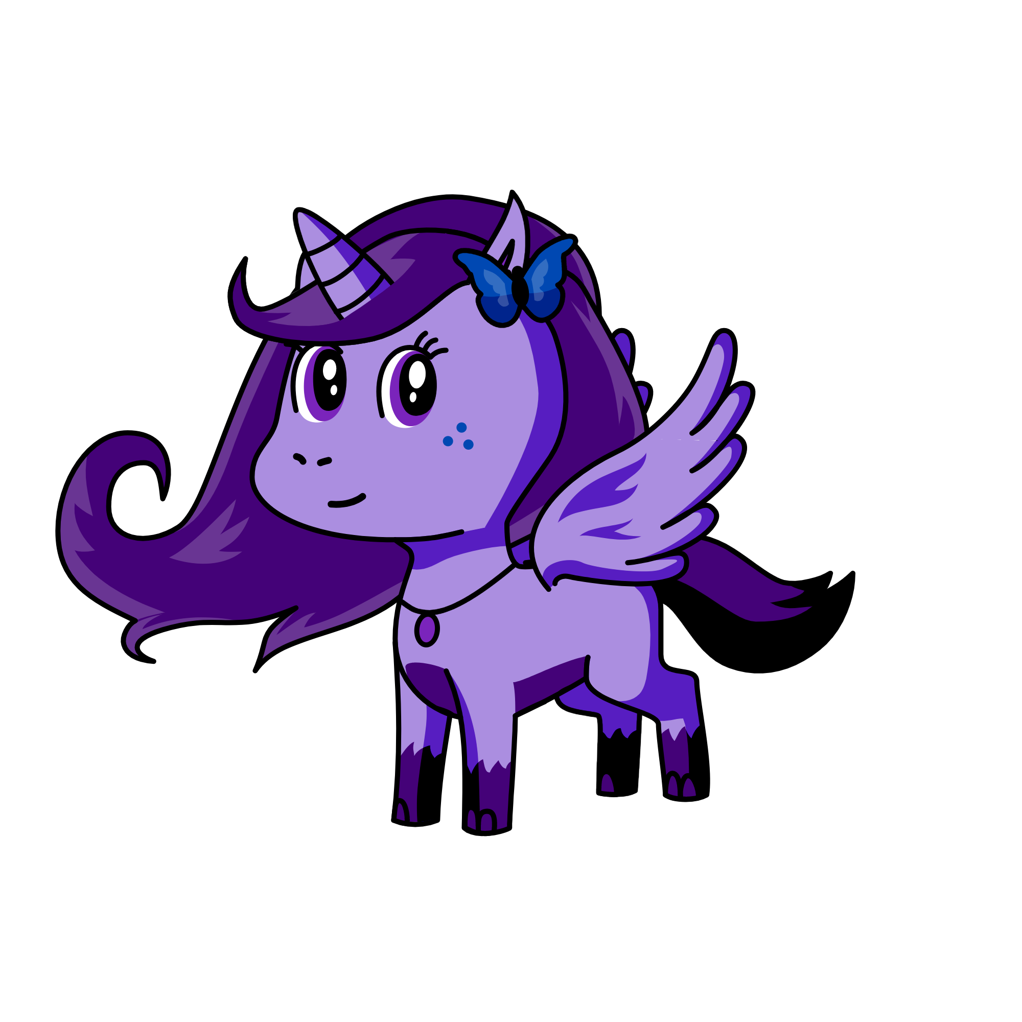 Samanta, the unicorn