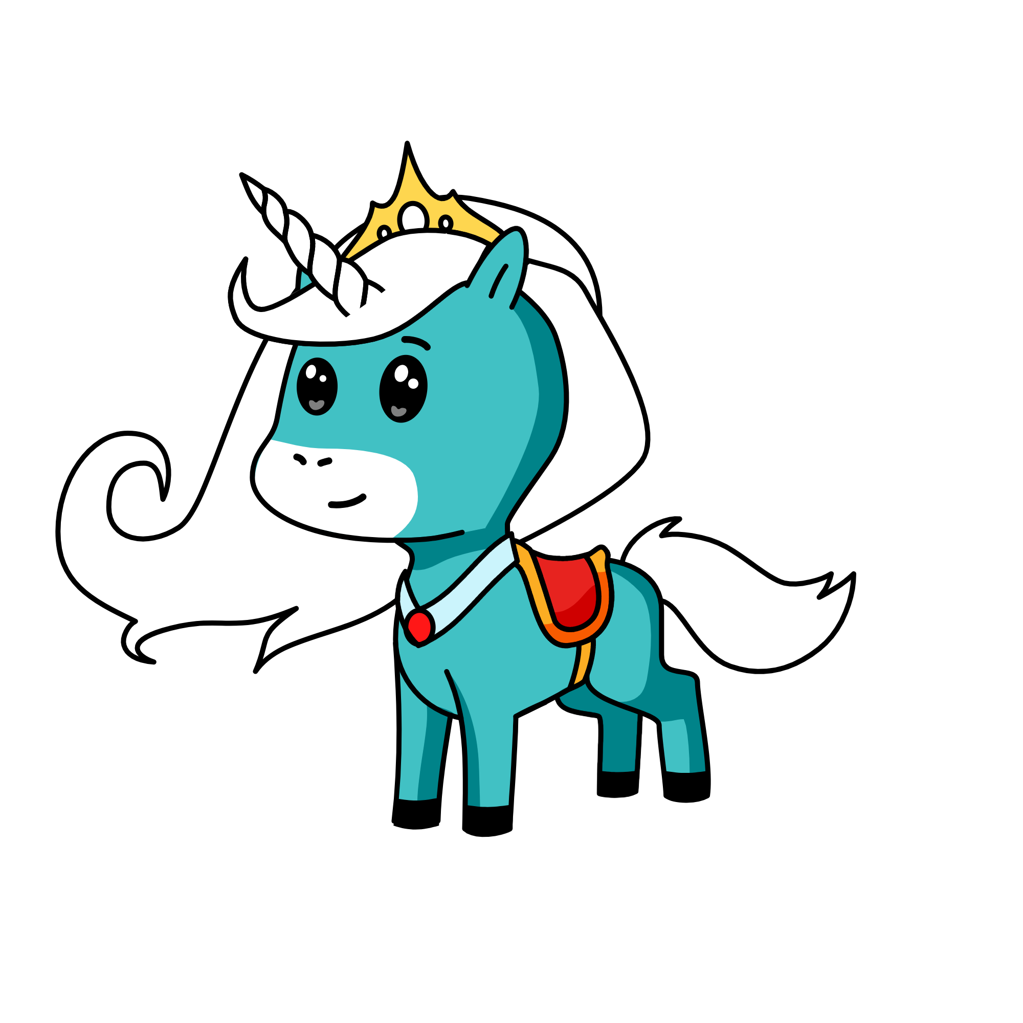 Crystel, the unicorn