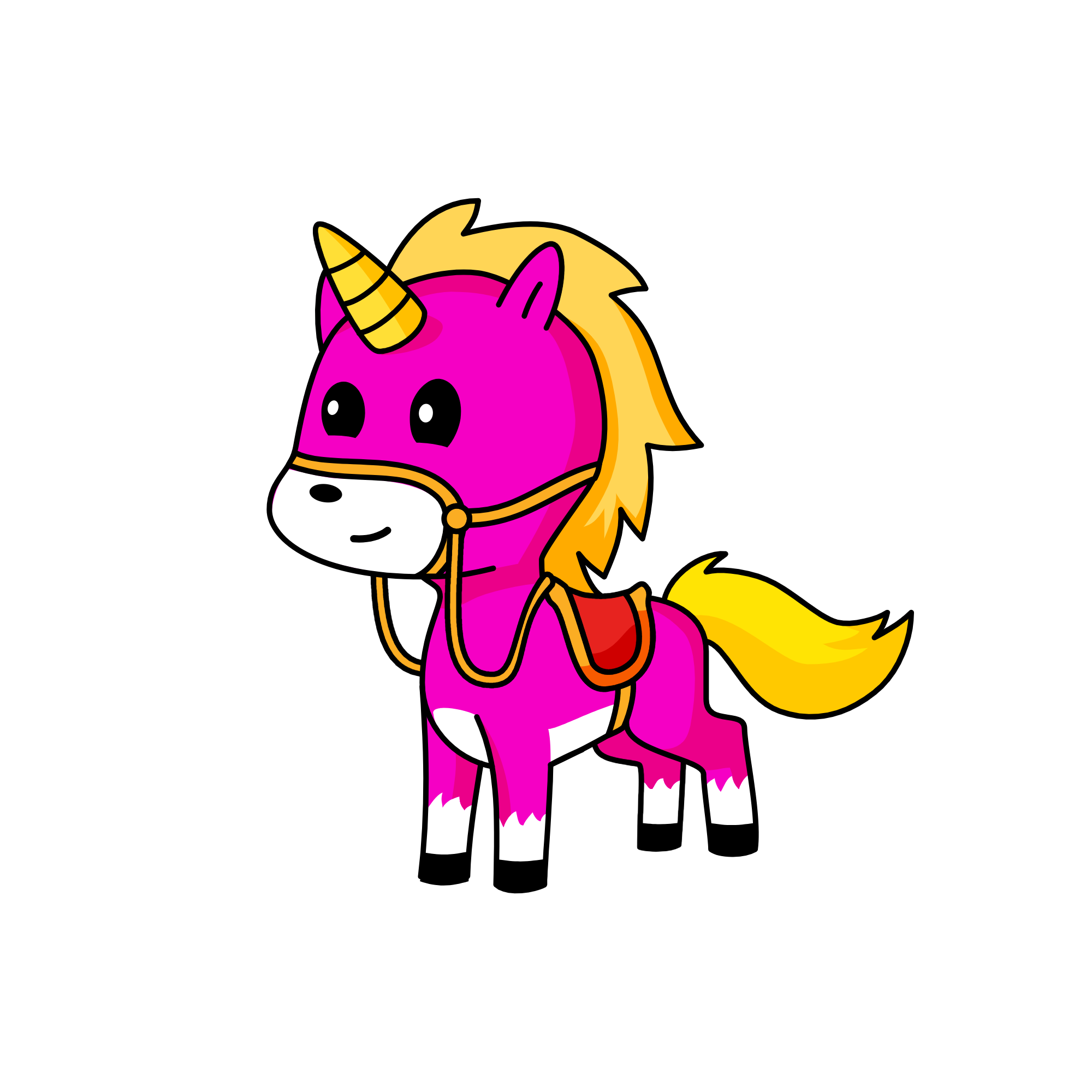 Bloom, the unicorn
