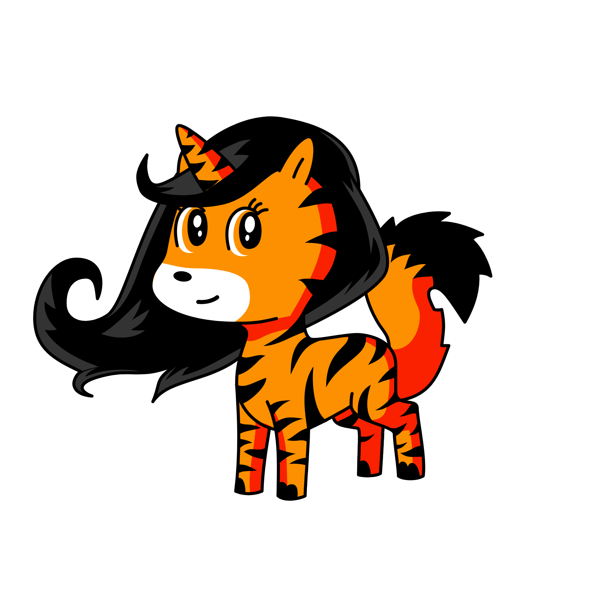 ~Tiger Queen The First~, the unicorn