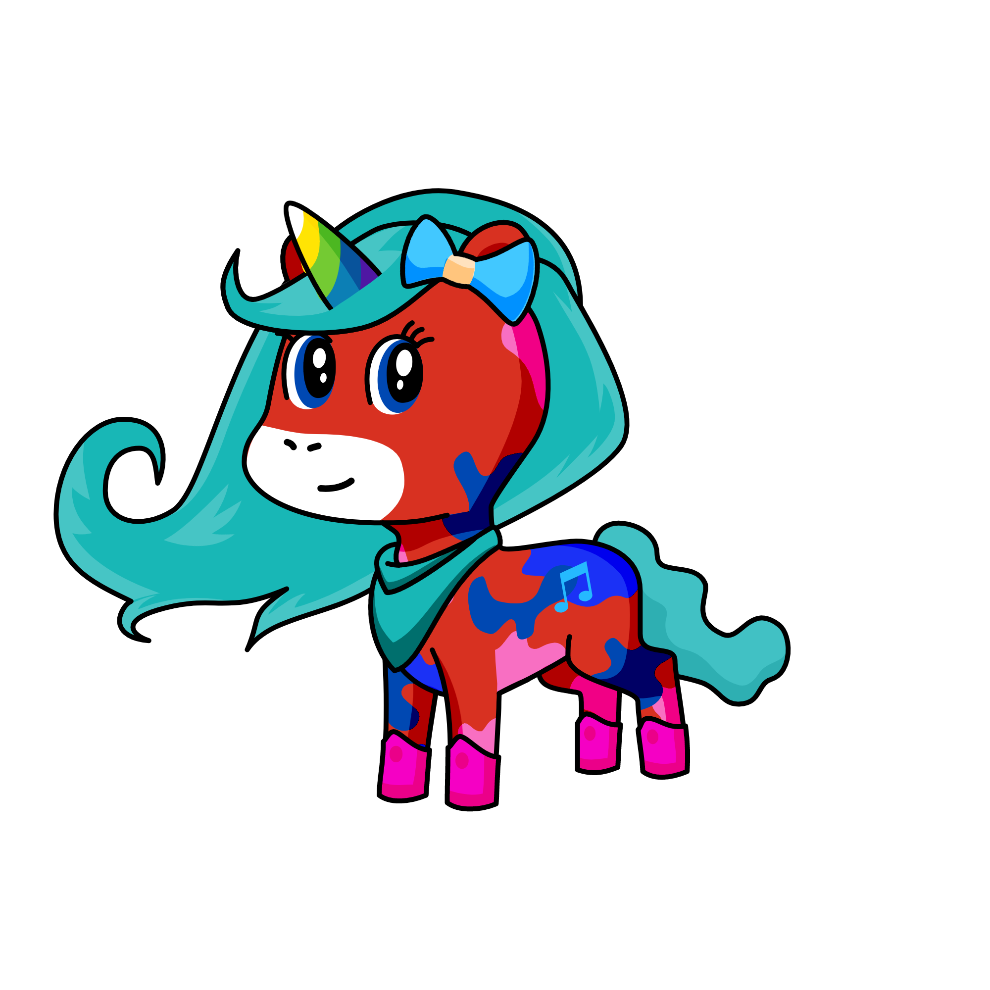 saliah jr, the unicorn