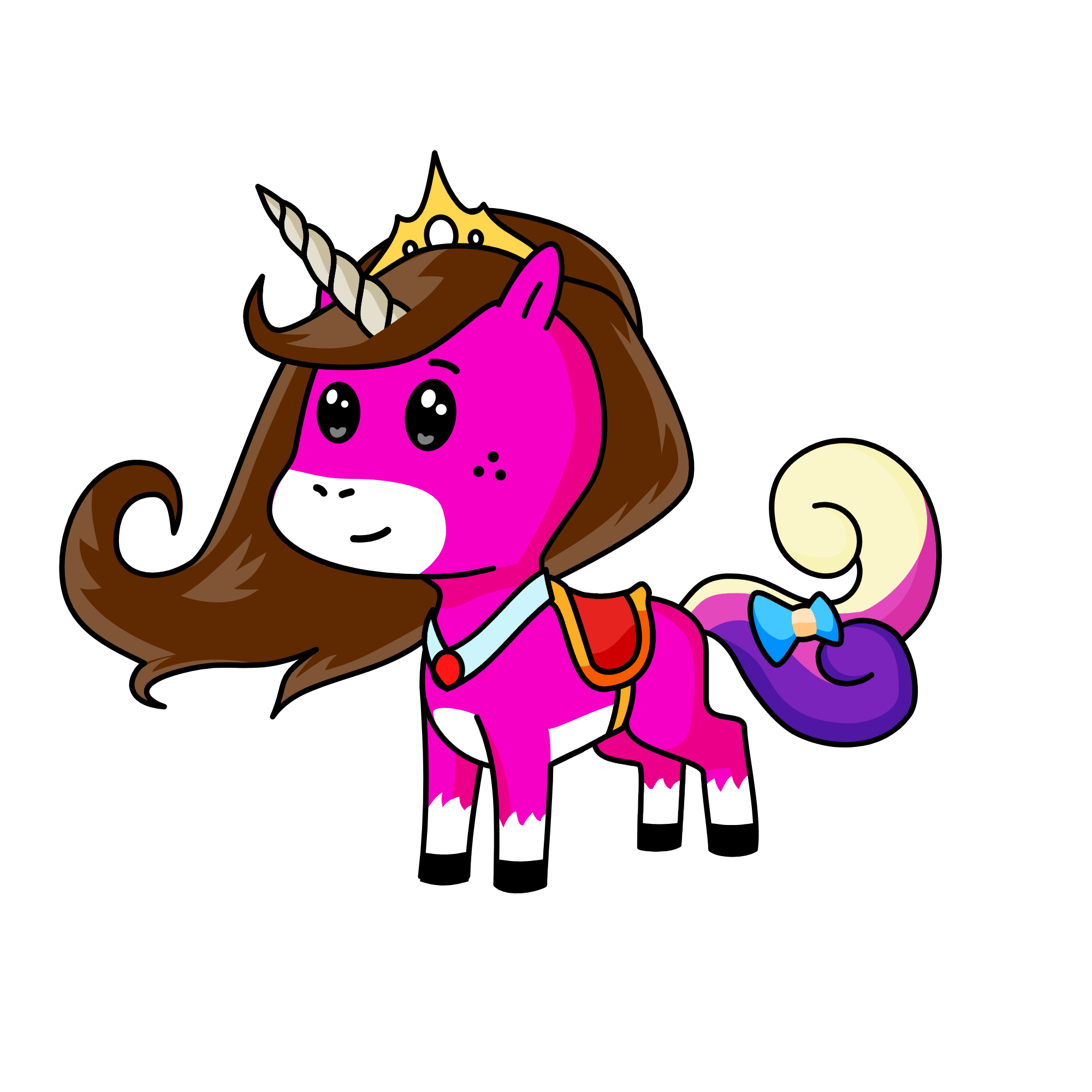 Blossom, the unicorn