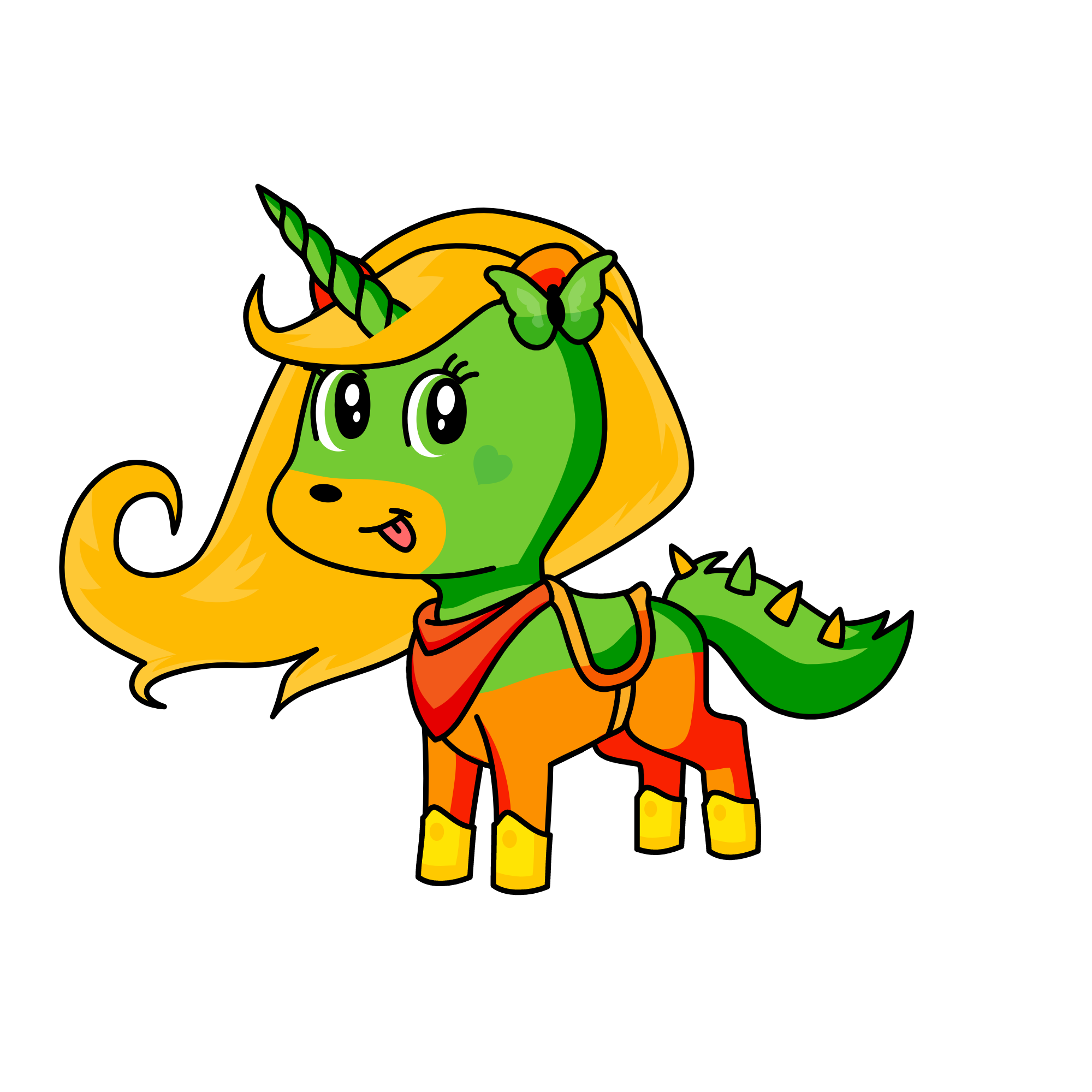 pumkin, the unicorn