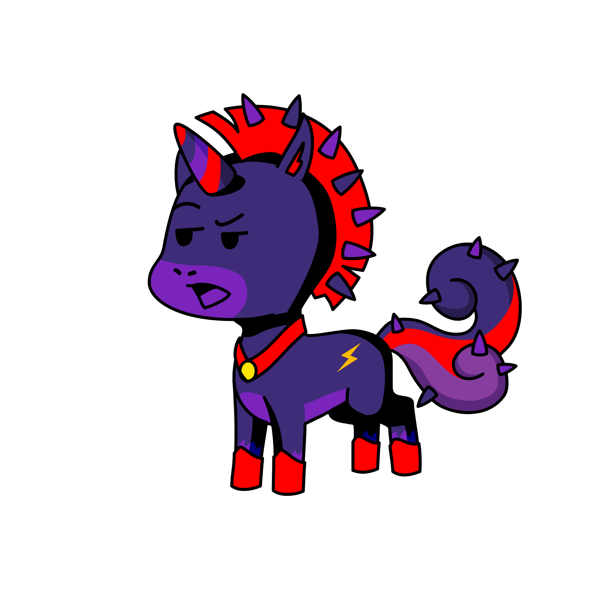 RAPIDEZ PICUDA, the unicorn