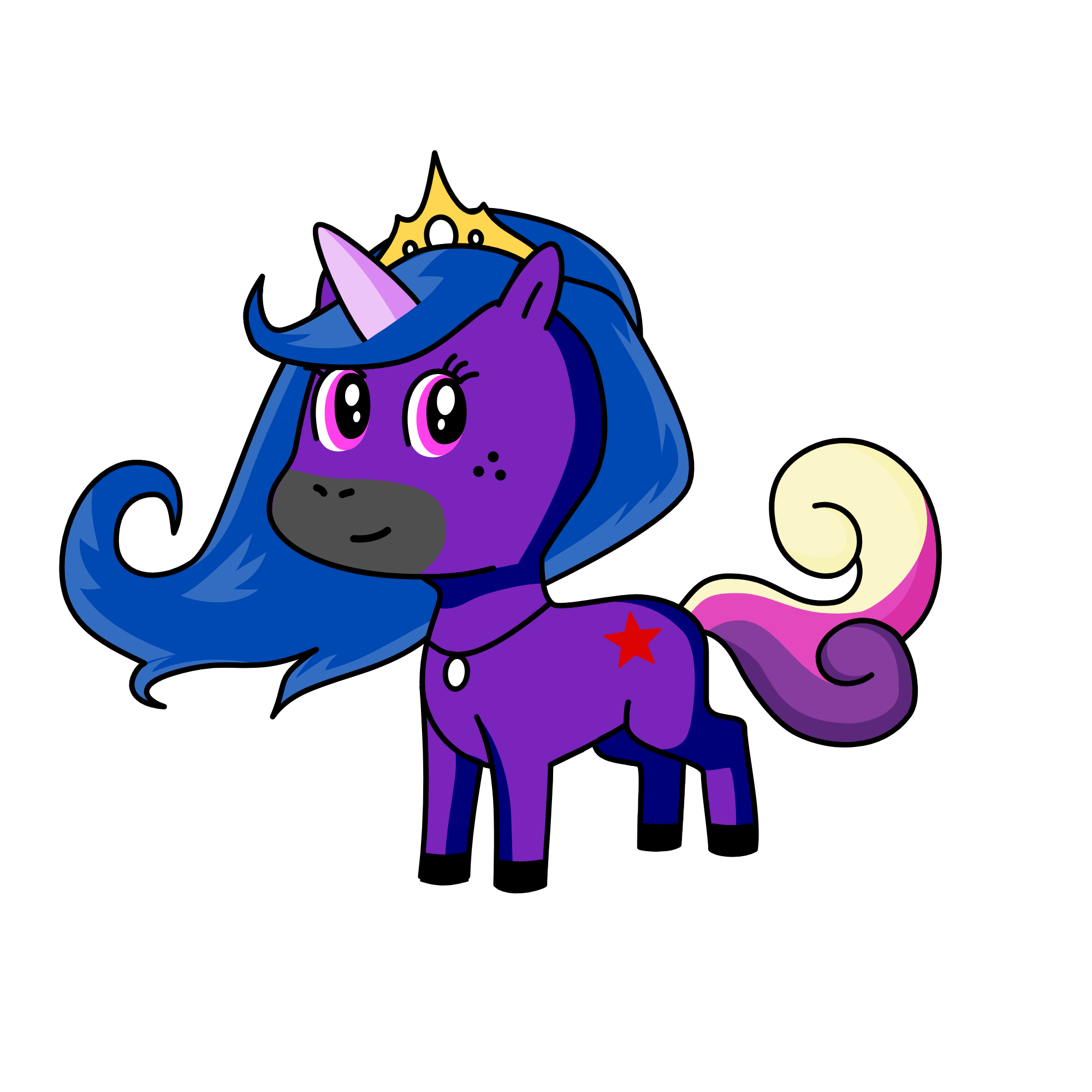 Twilight, the unicorn