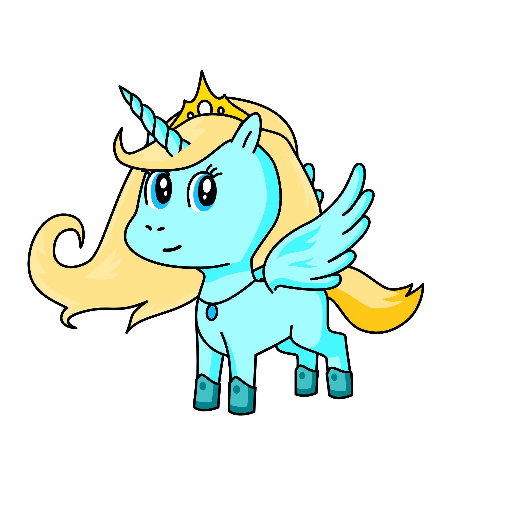 Elsa, the unicorn