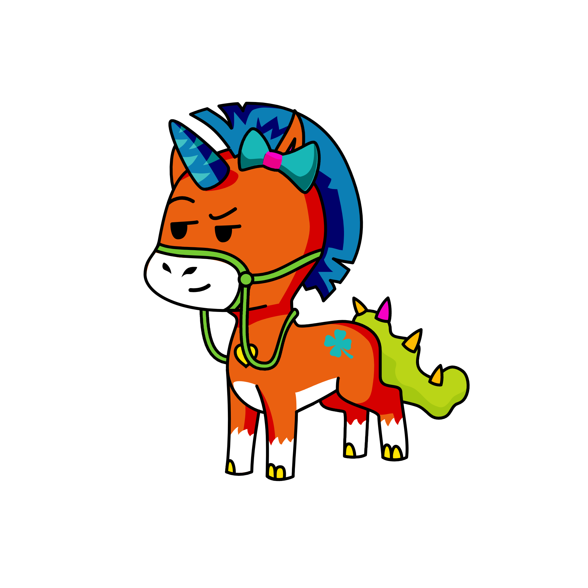 mad Maddie, the unicorn