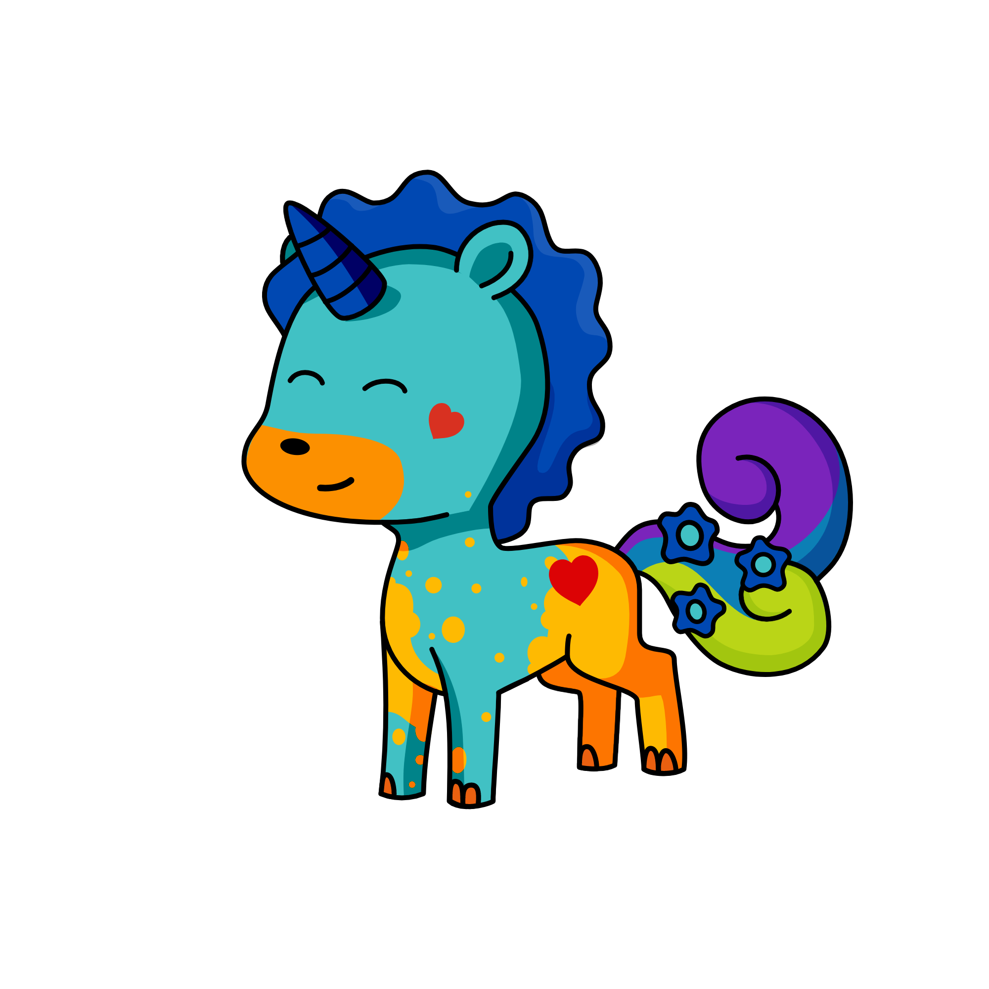 look for the flowers people wanted this unicorn, the unicorn