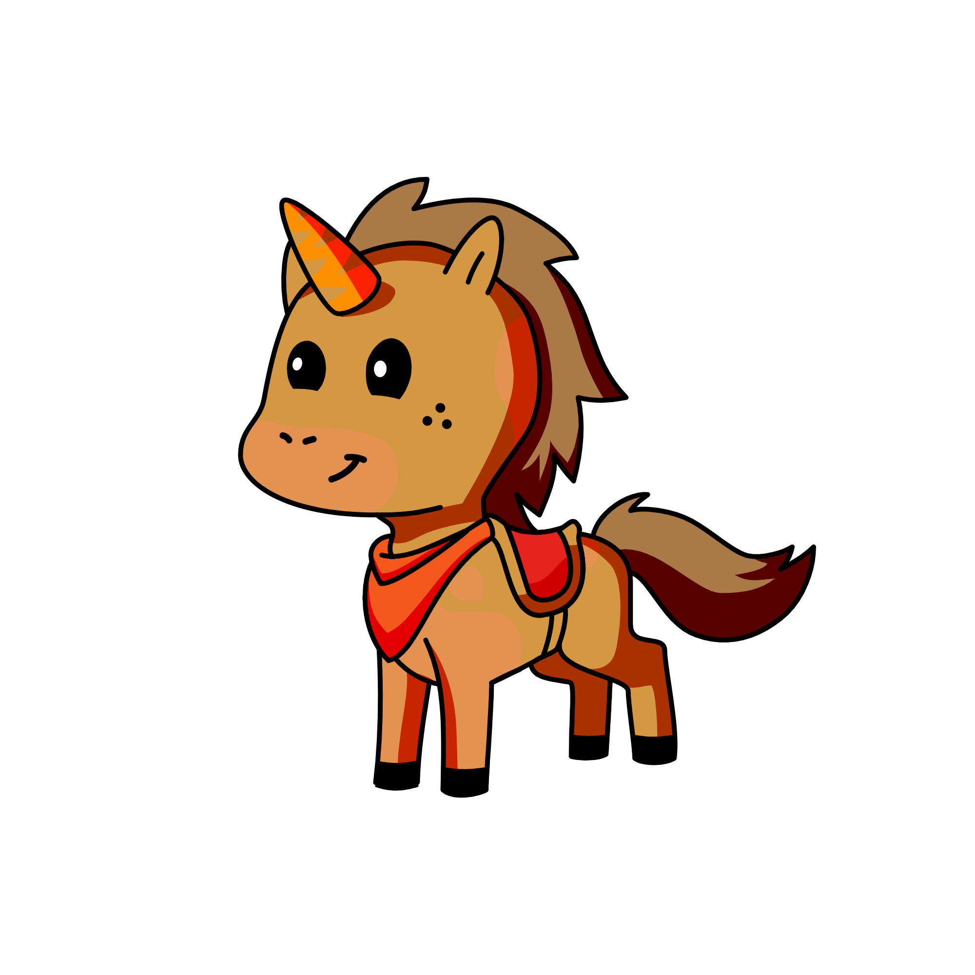 ruddy, the unicorn