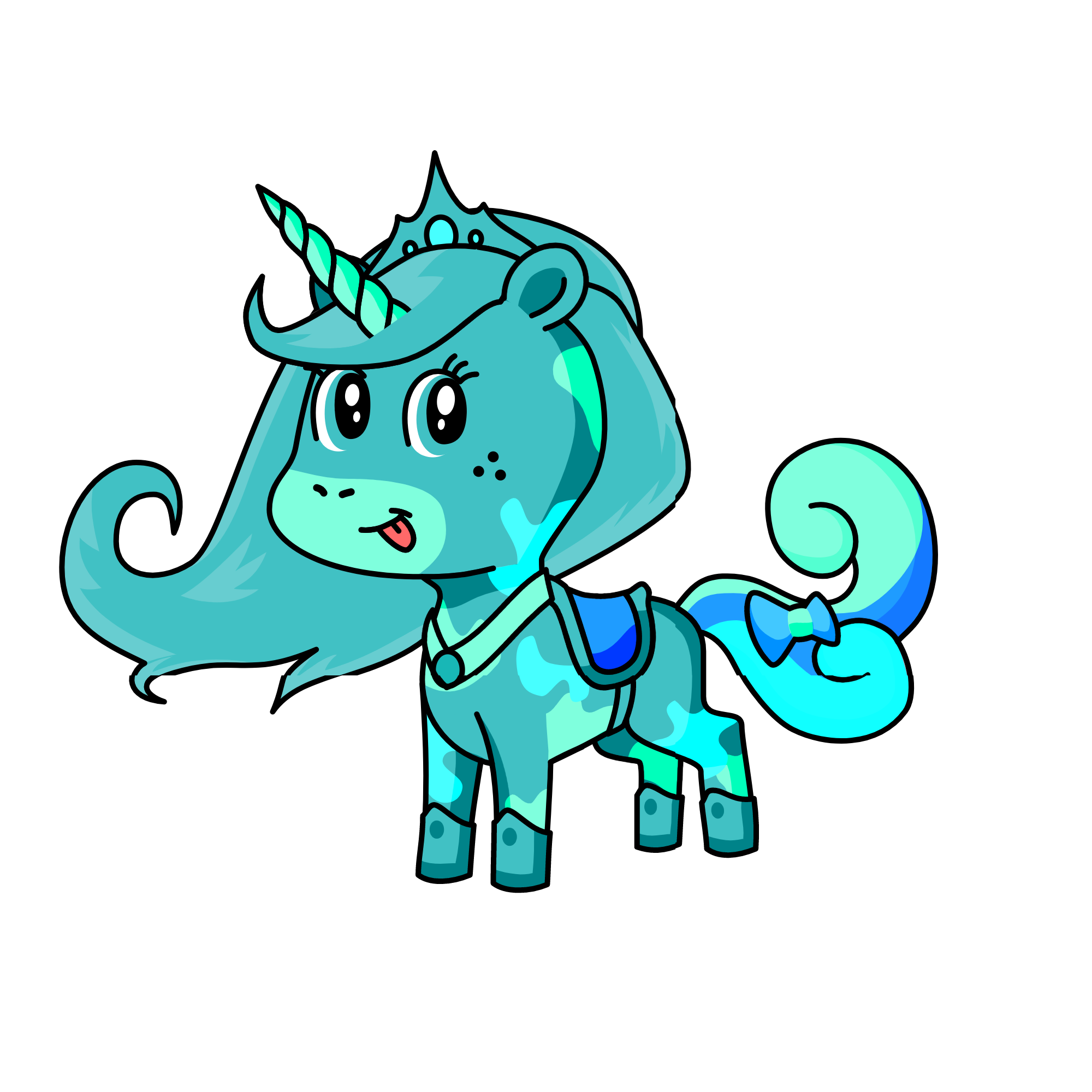 Sparkle pony, the unicorn