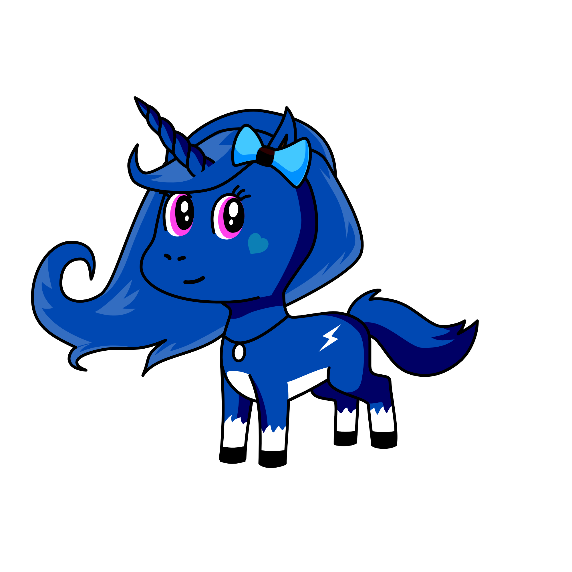 princess luna, the unicorn