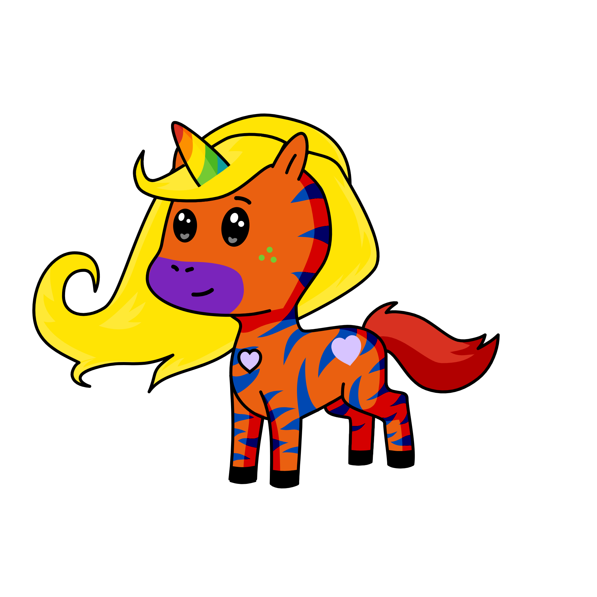 unicorn lover, the unicorn