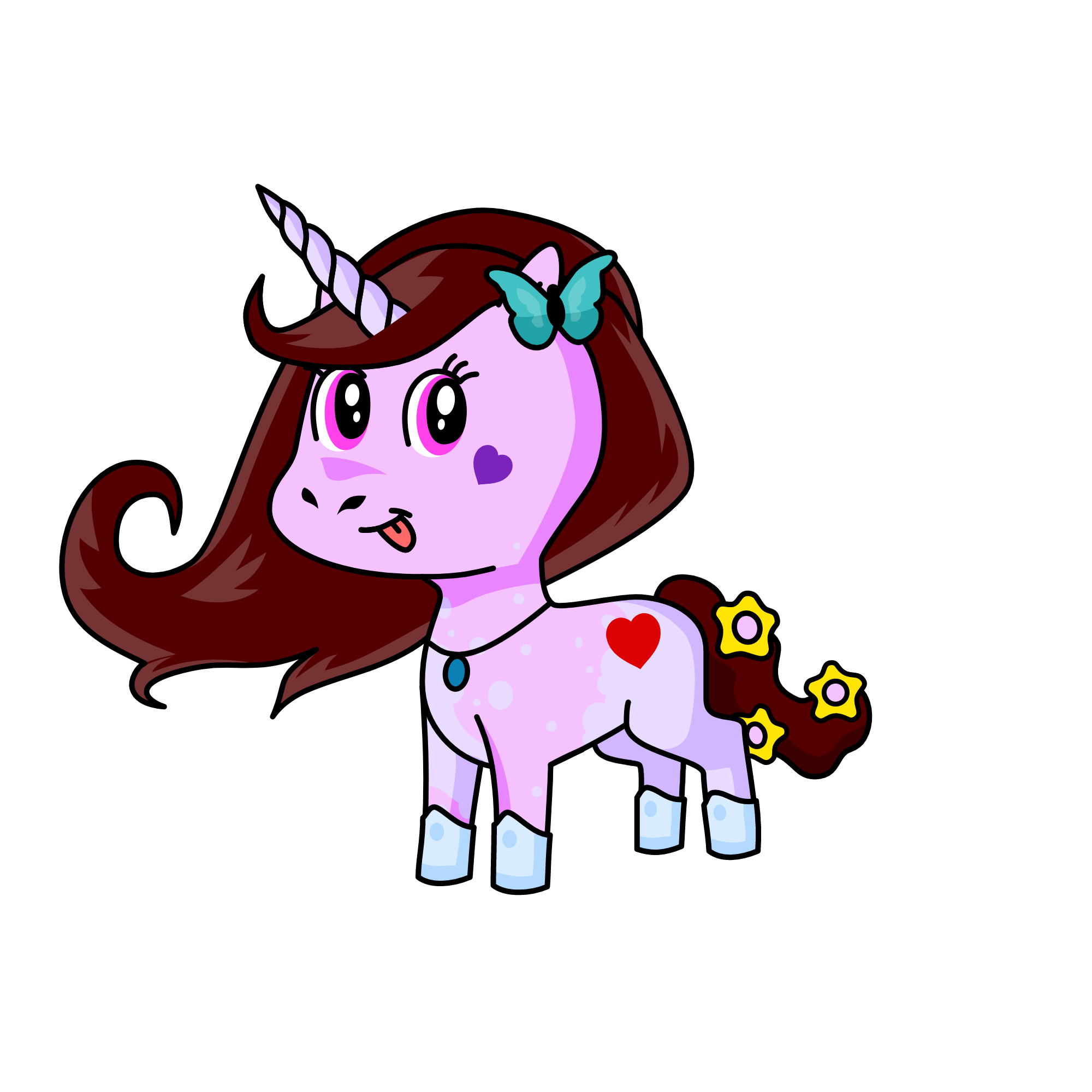 Lila, the unicorn