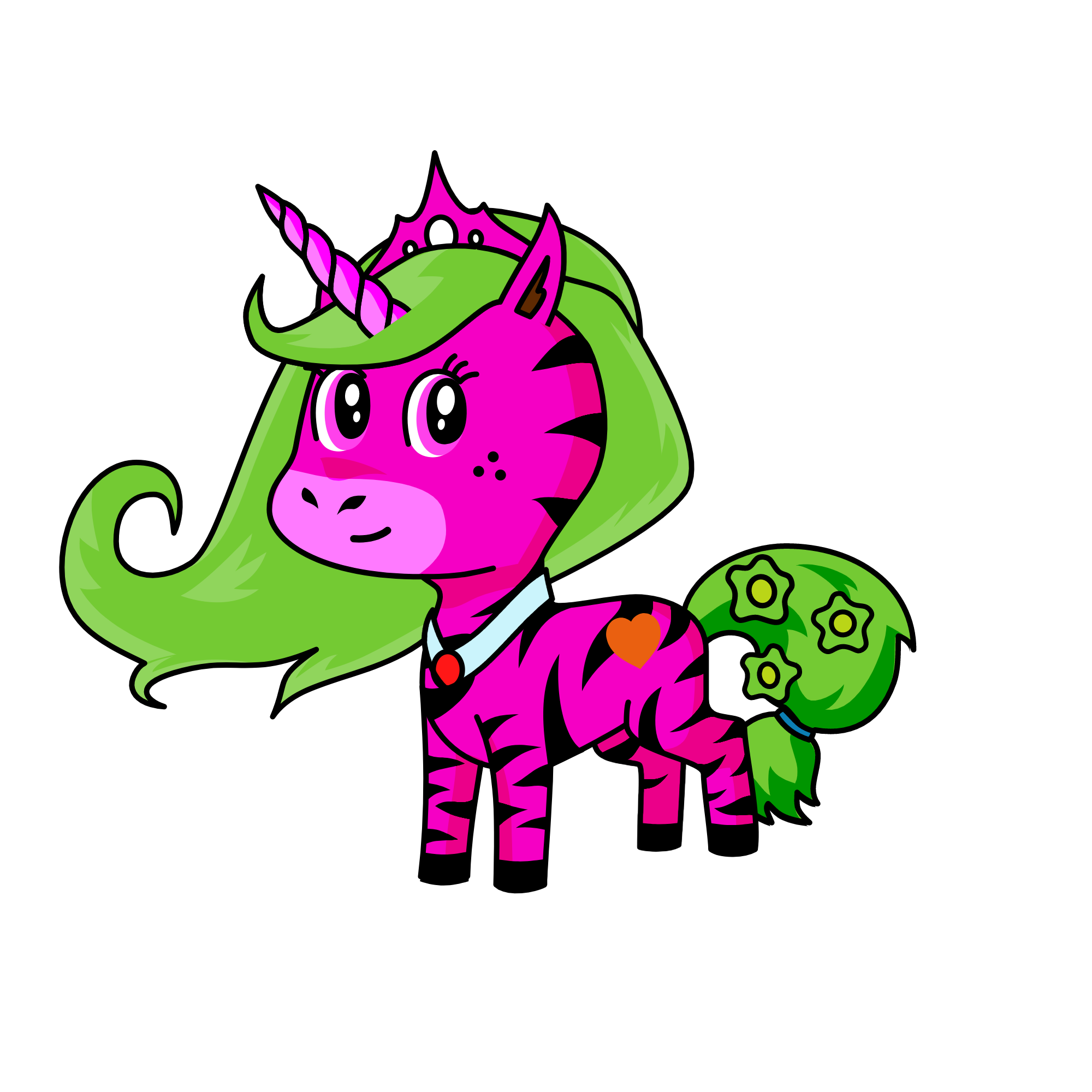 Gacha Life, the unicorn
