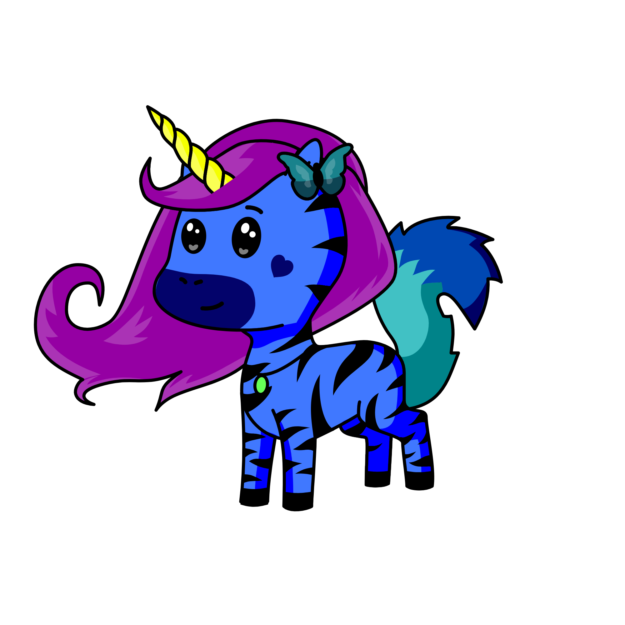 night, the unicorn