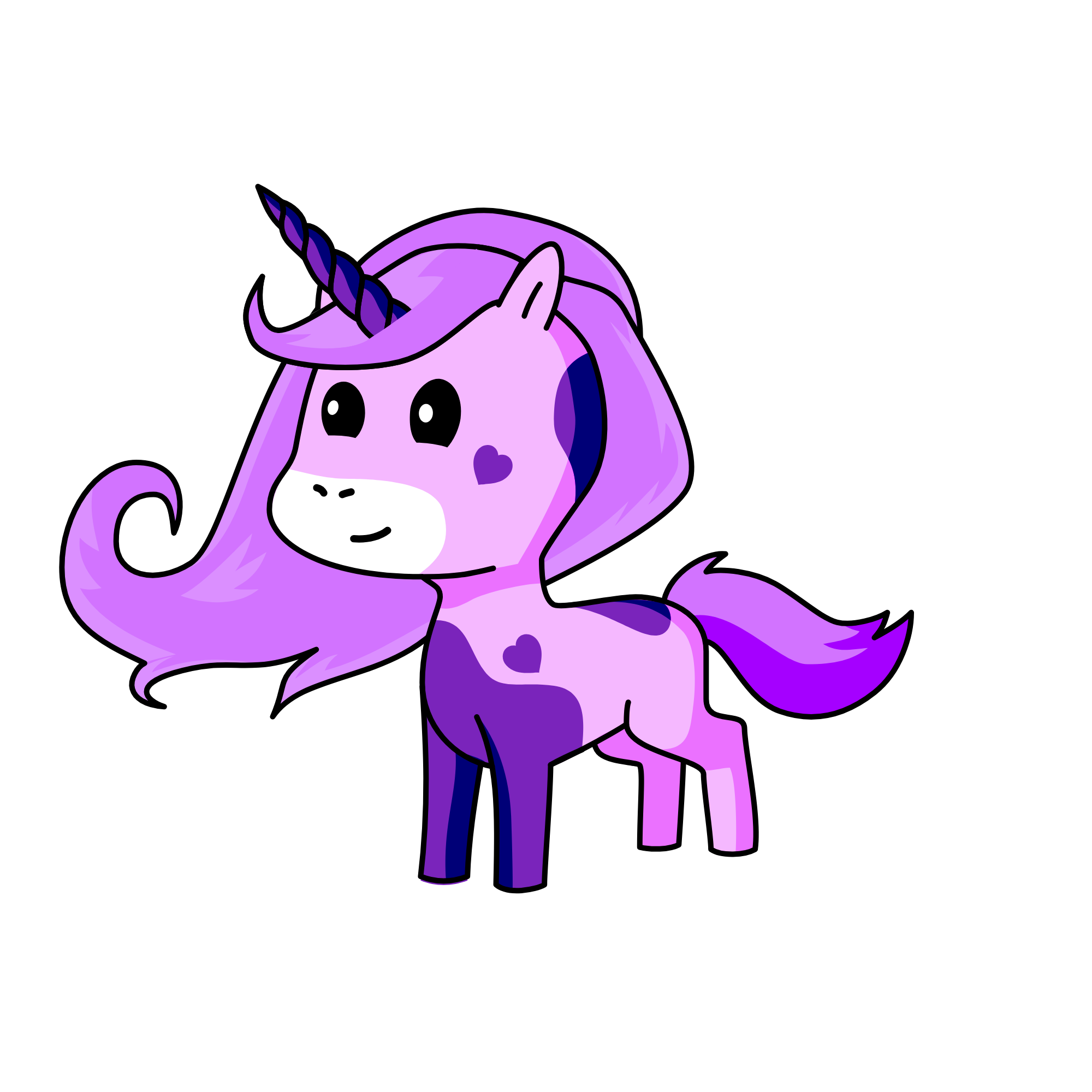 cool younicorn, the unicorn