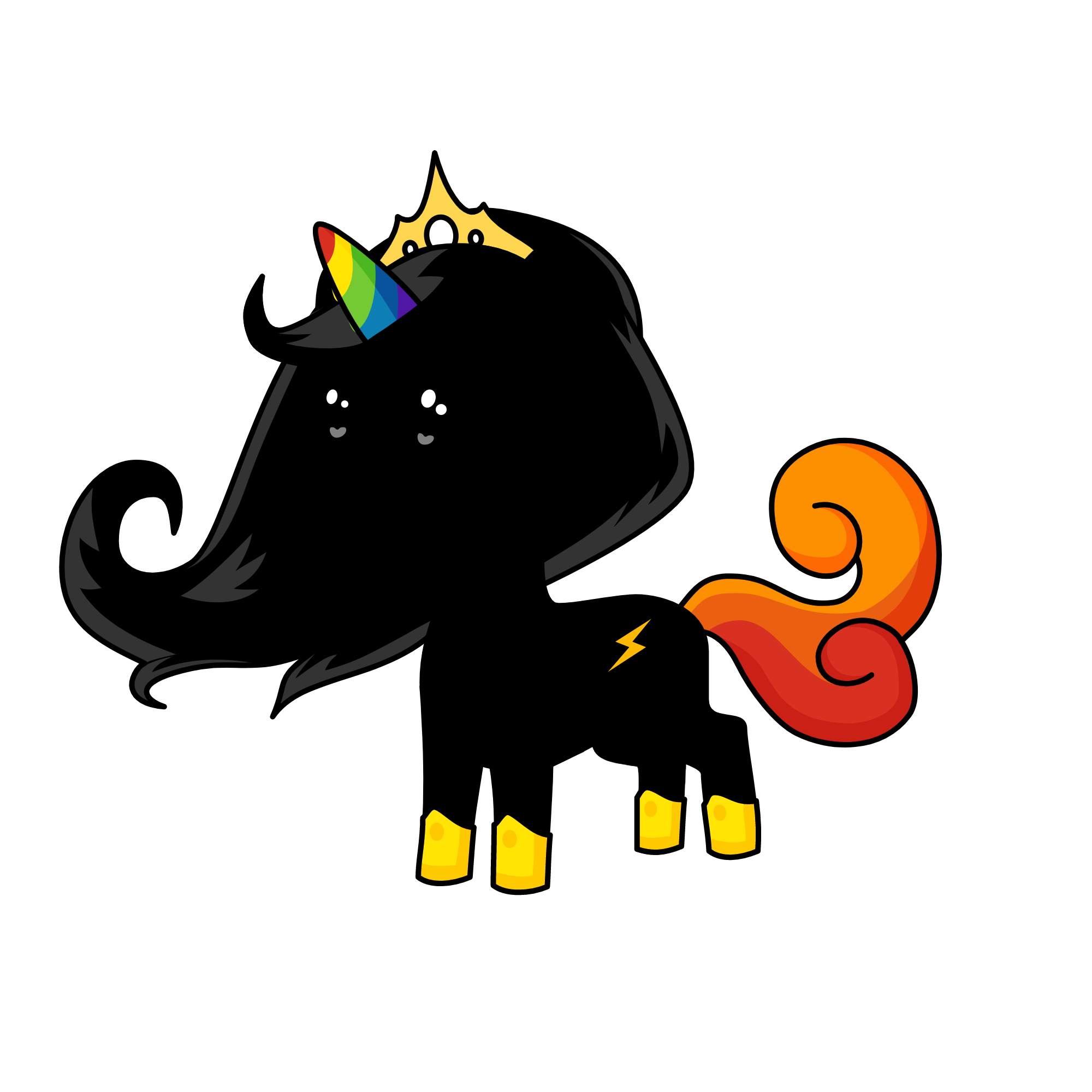 Nighty, the unicorn