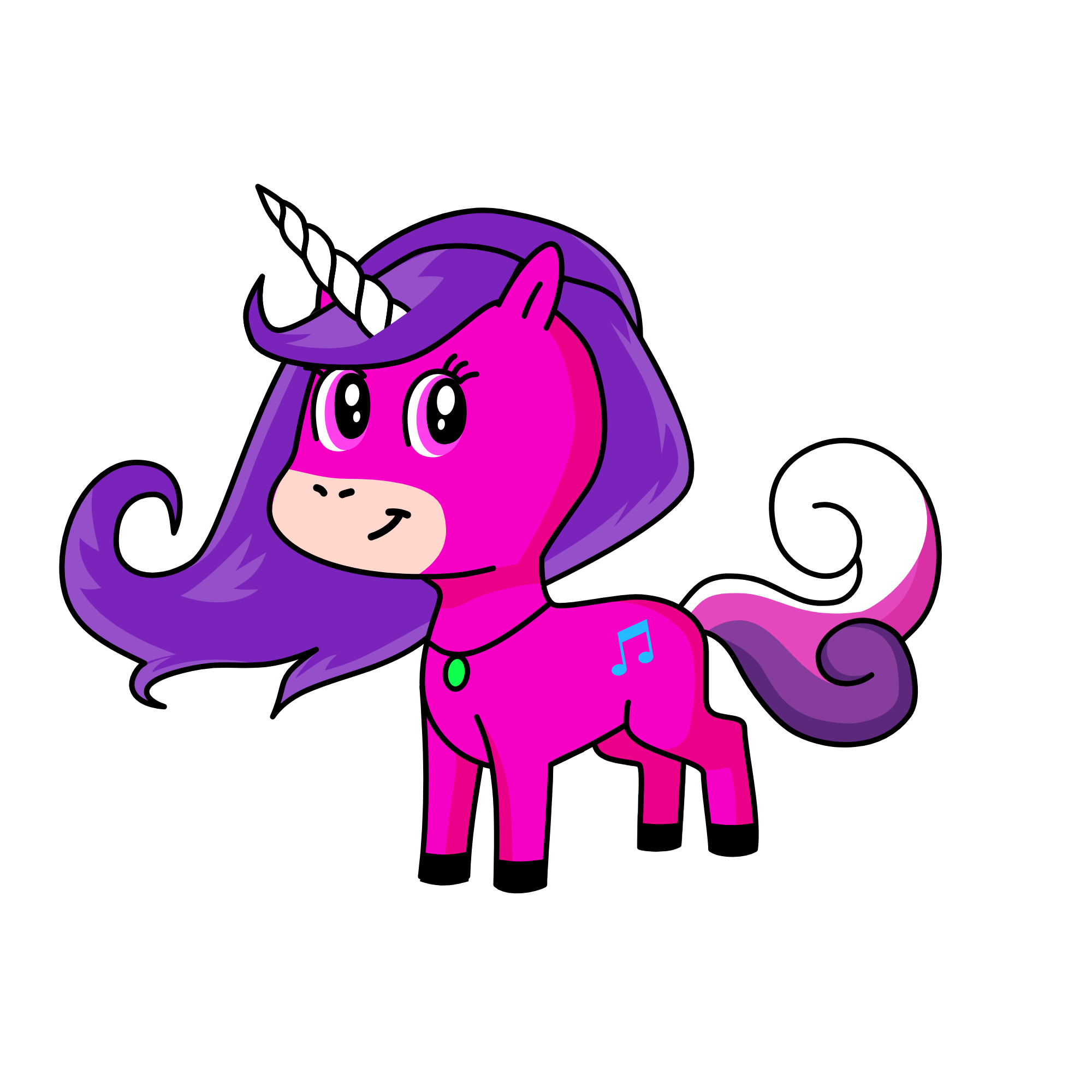 amue, the unicorn
