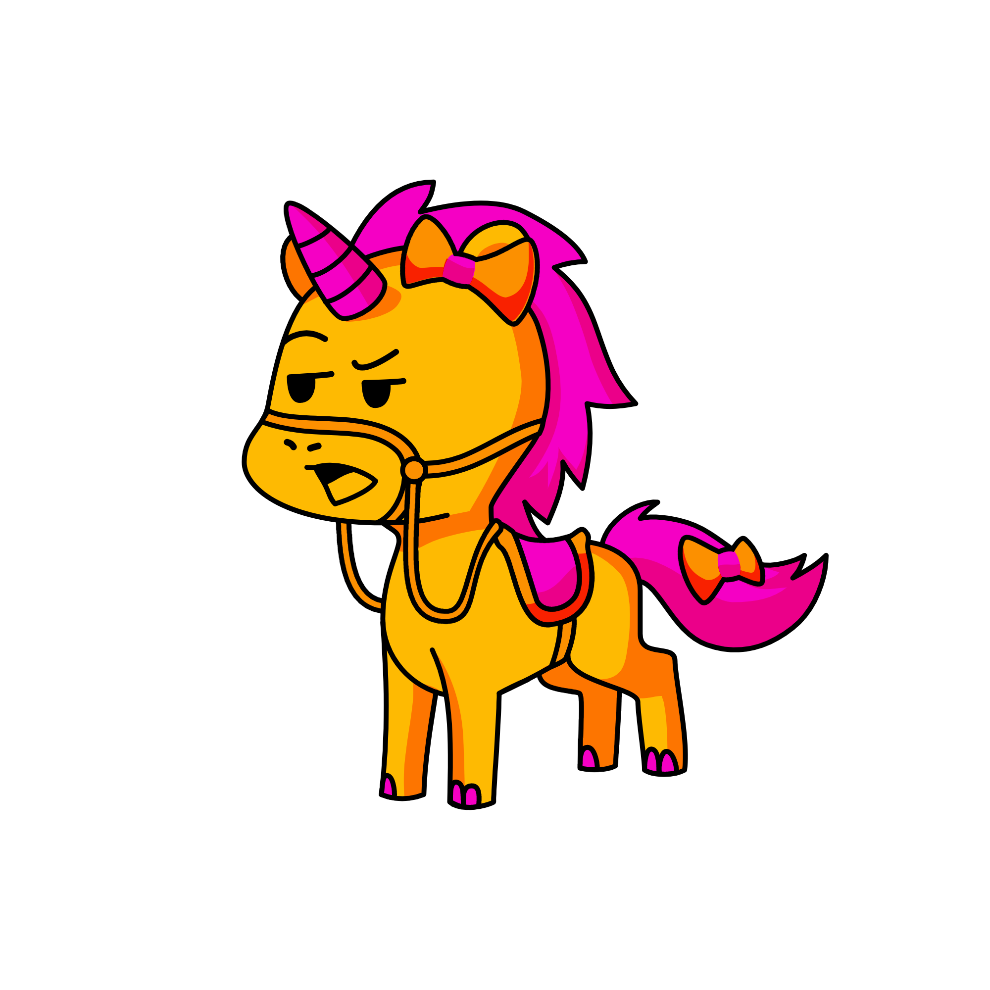 Sherbet, the unicorn