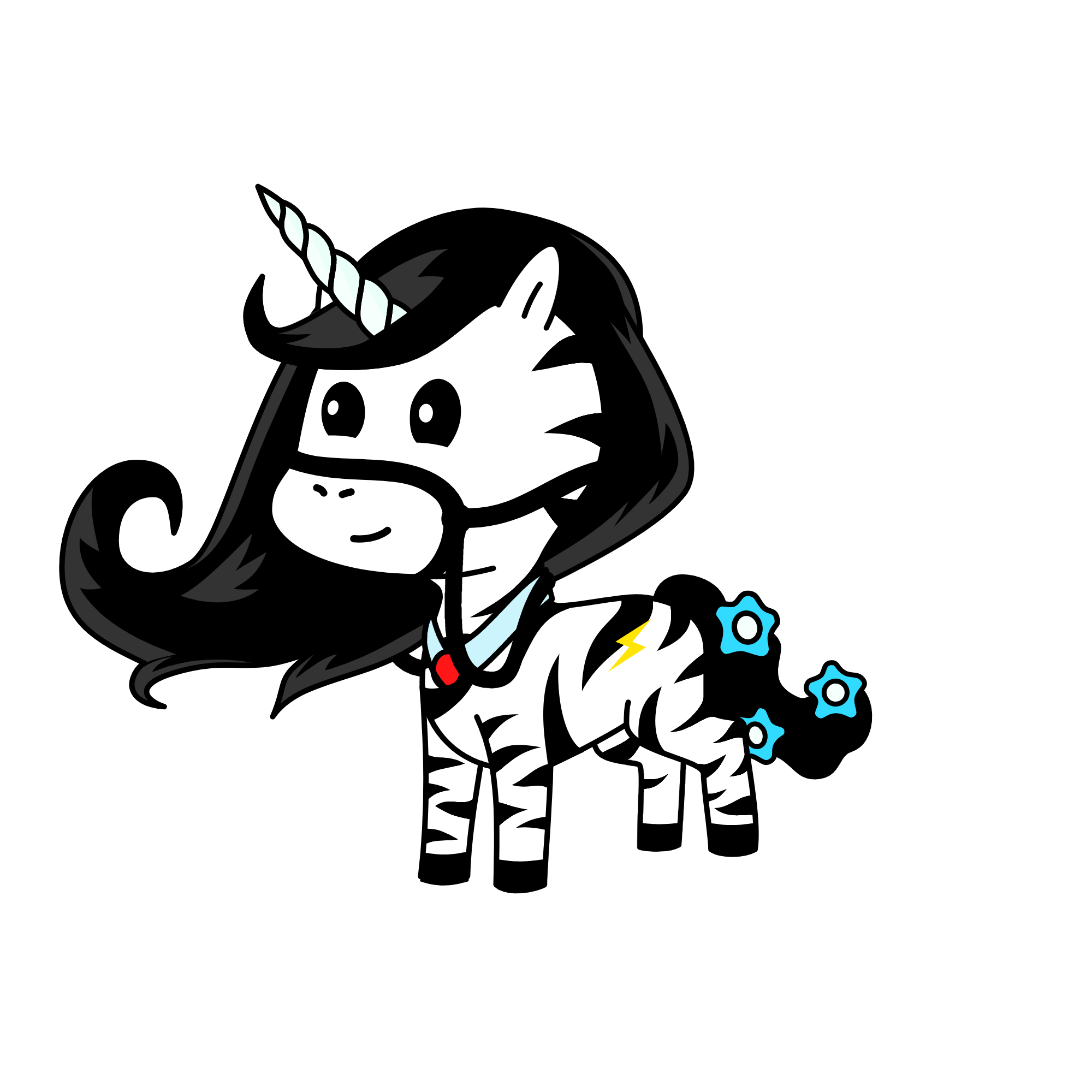 Zip, the unicorn