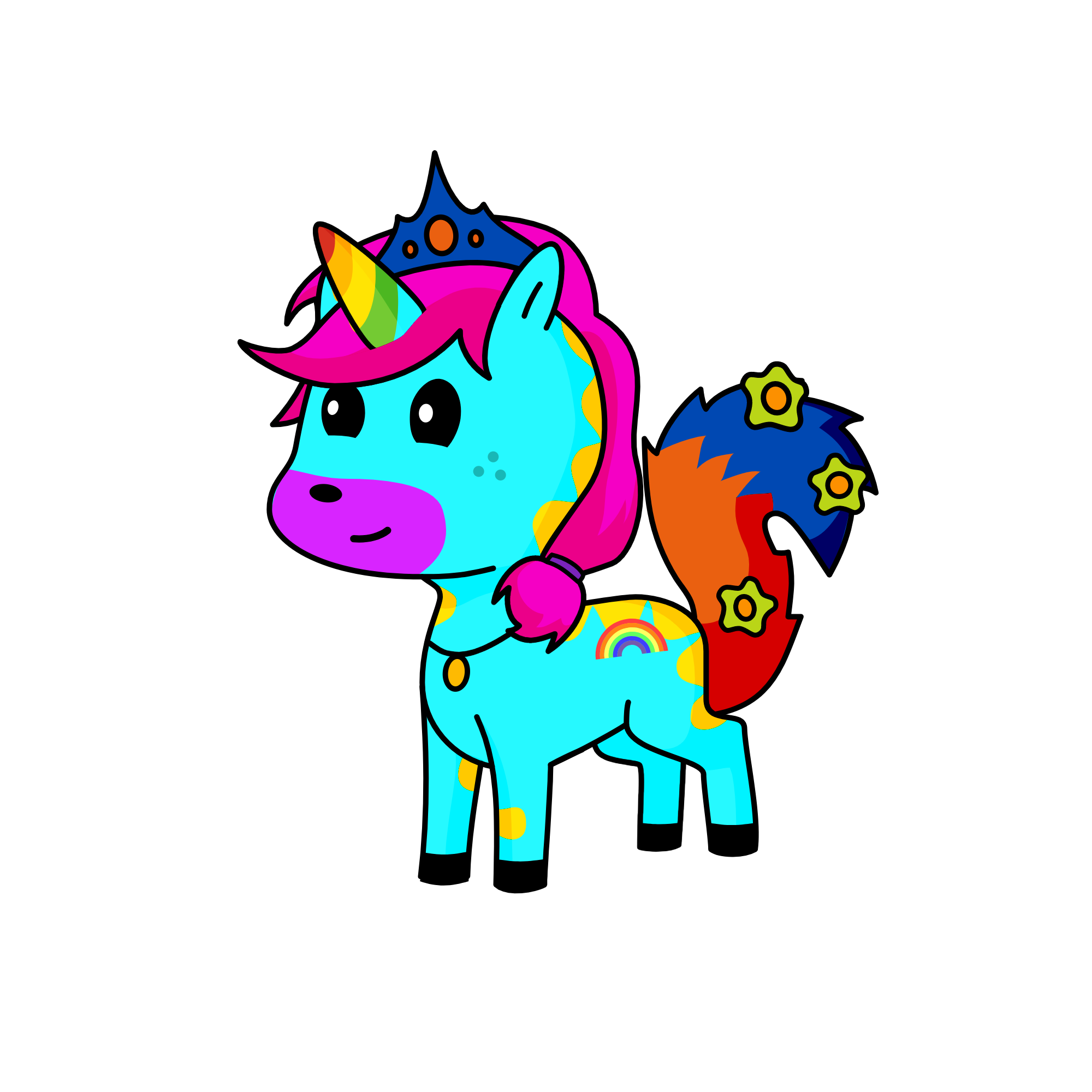 Moon, the unicorn