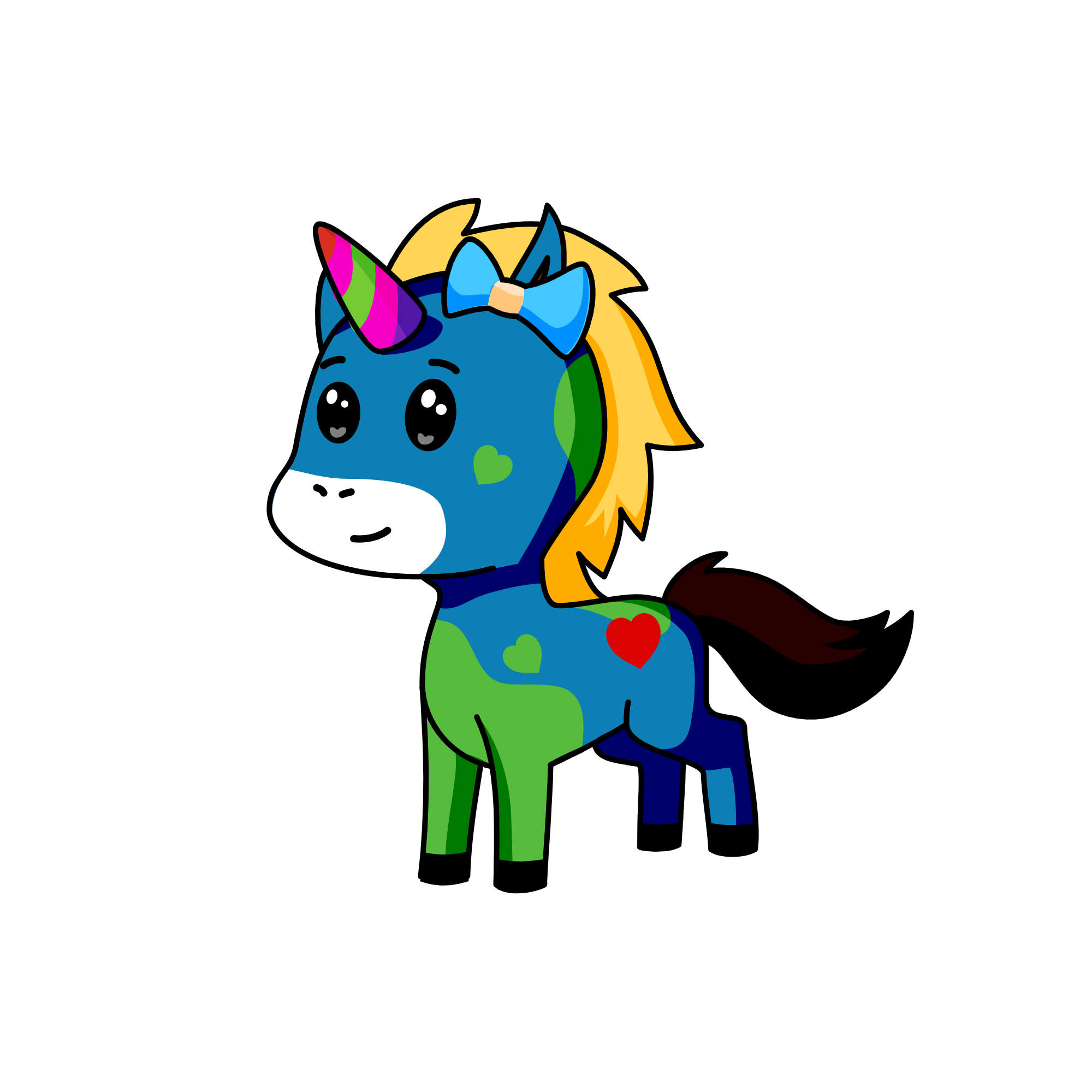 Leighton, the unicorn