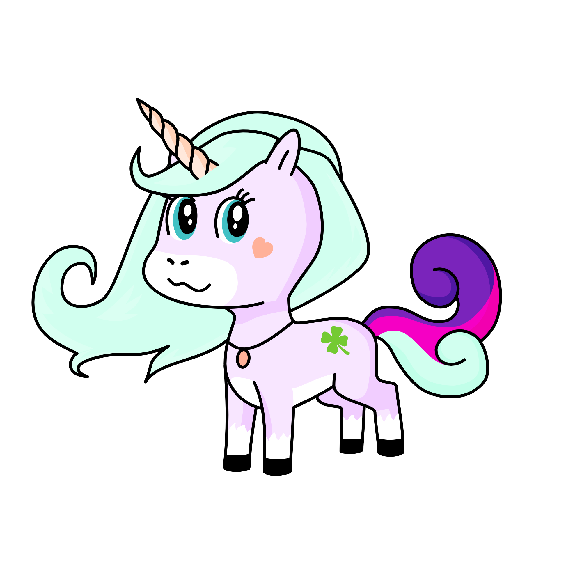 Sparky, the unicorn