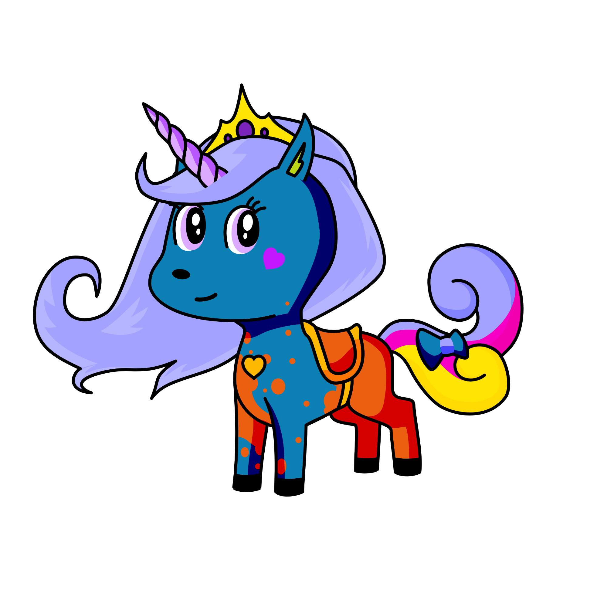 Star shine, the unicorn