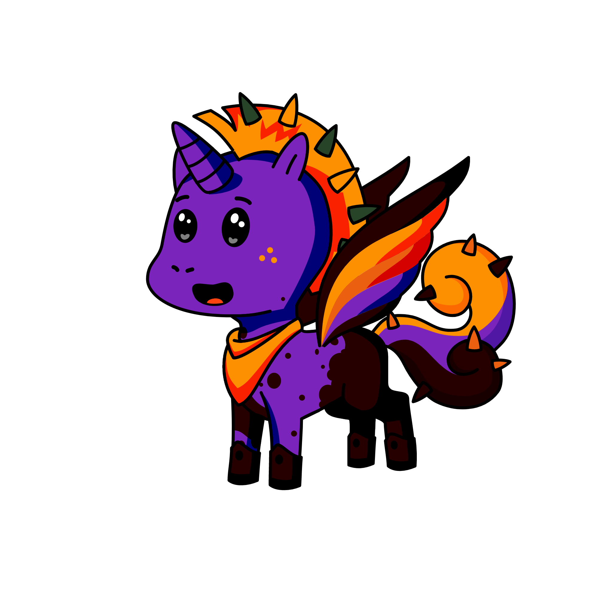 Spookly, the unicorn