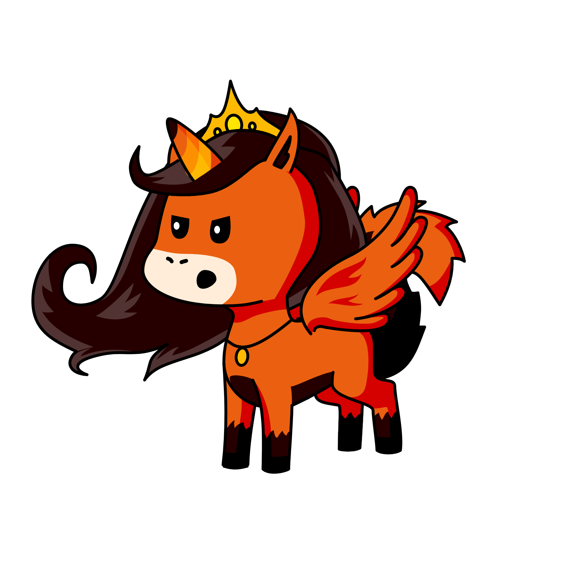 Blaze, the unicorn