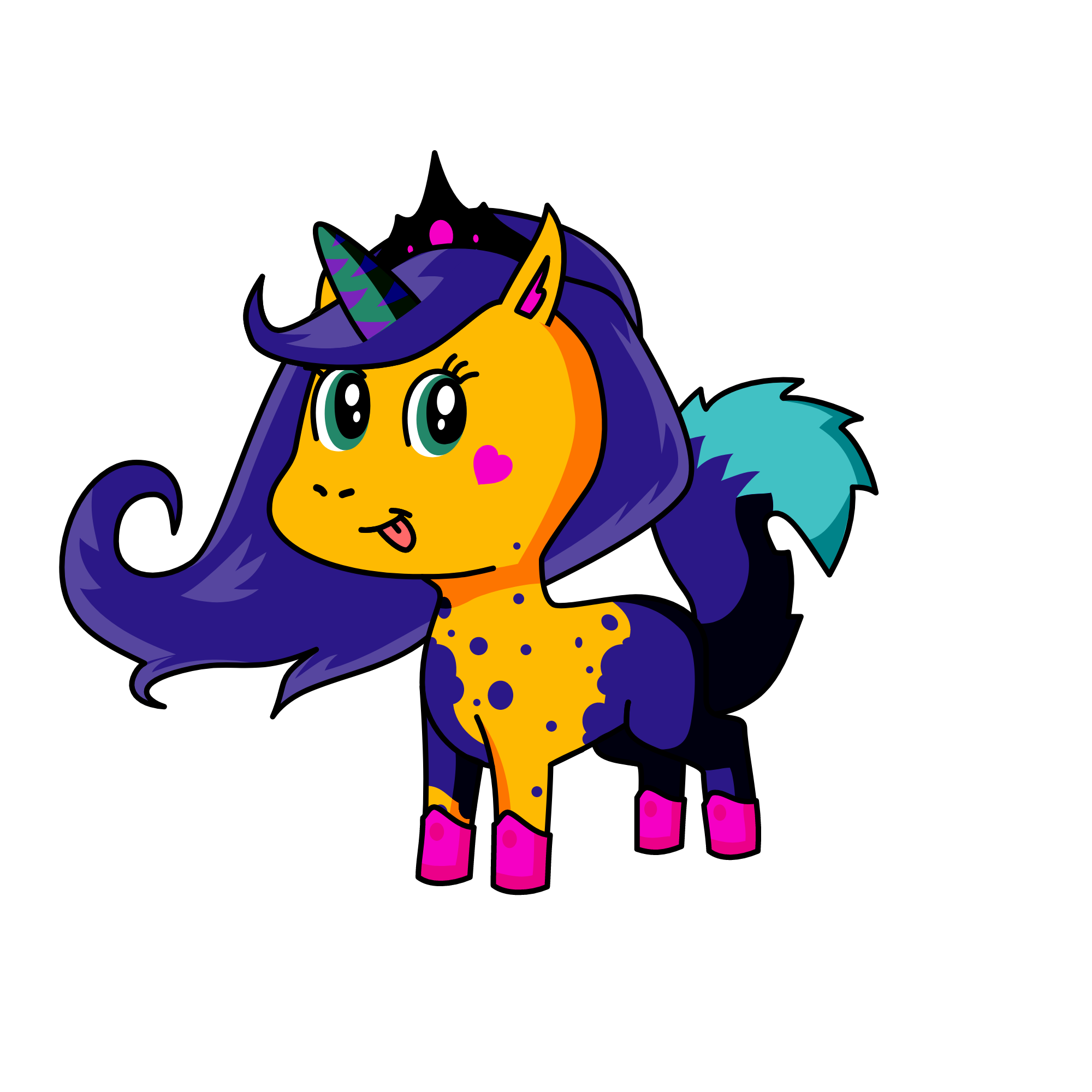 Cloud barry dark dreams, the unicorn