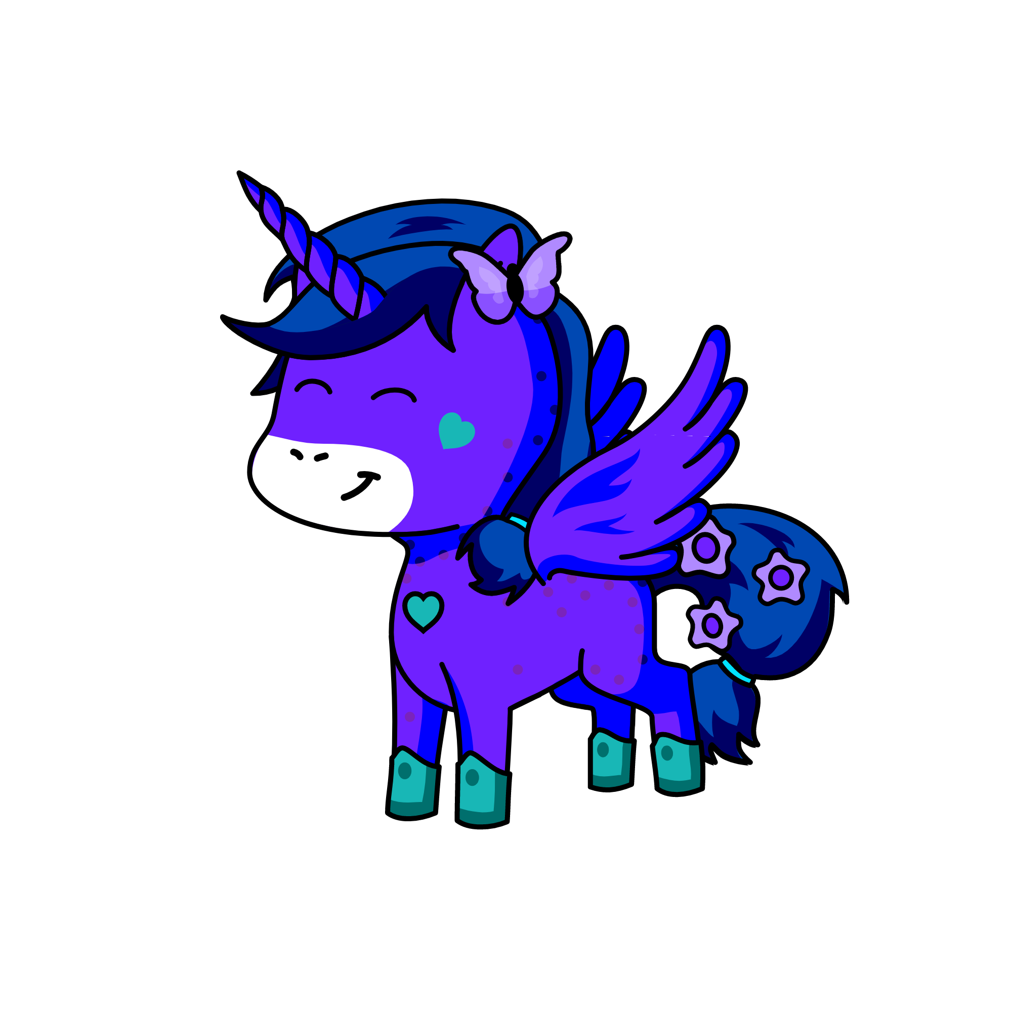 Moonshine, the unicorn