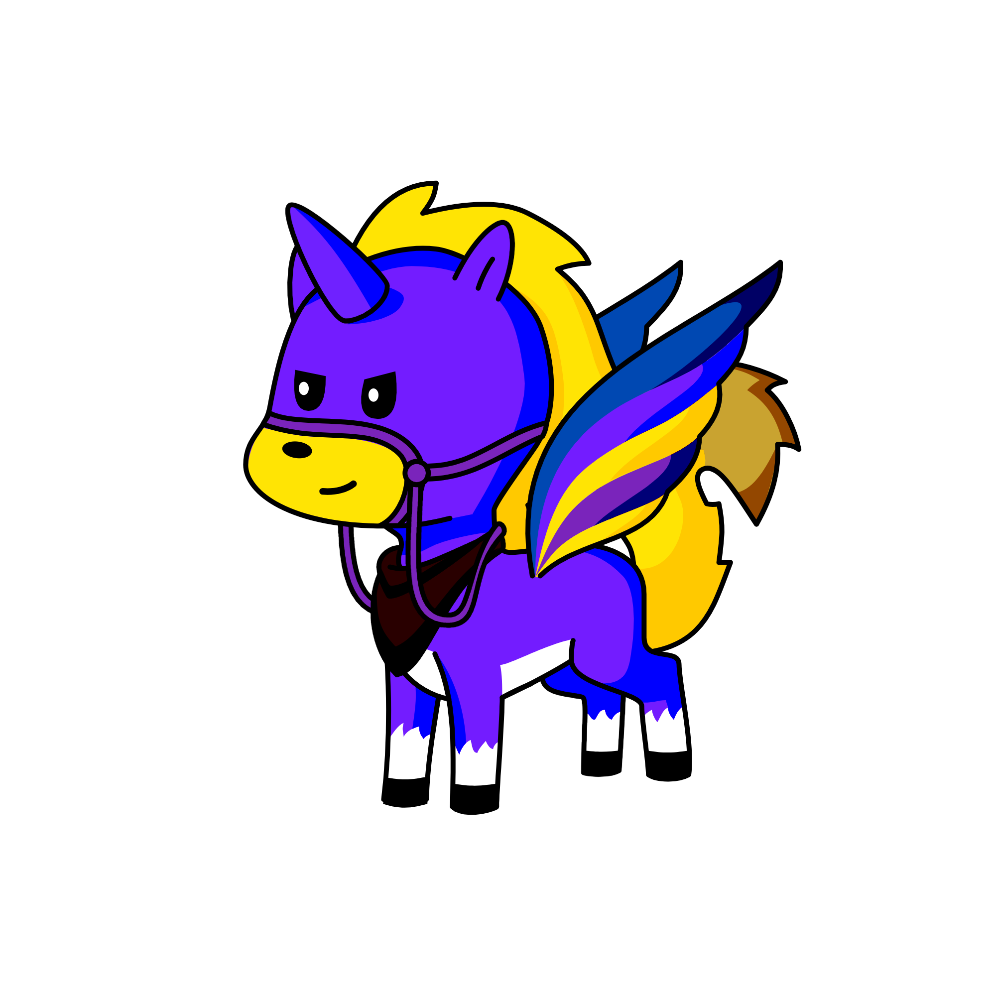 Dash, the unicorn