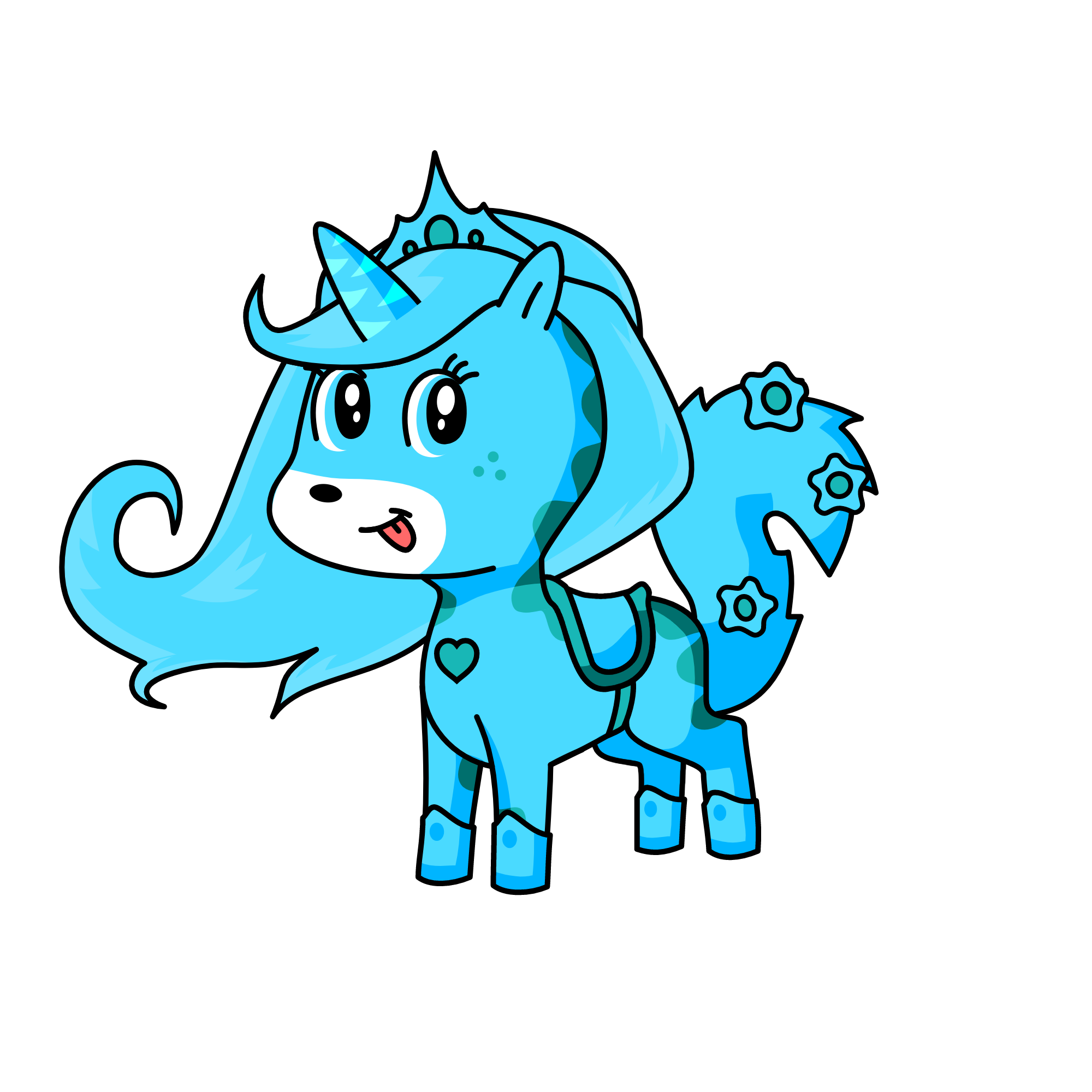 icy, the unicorn